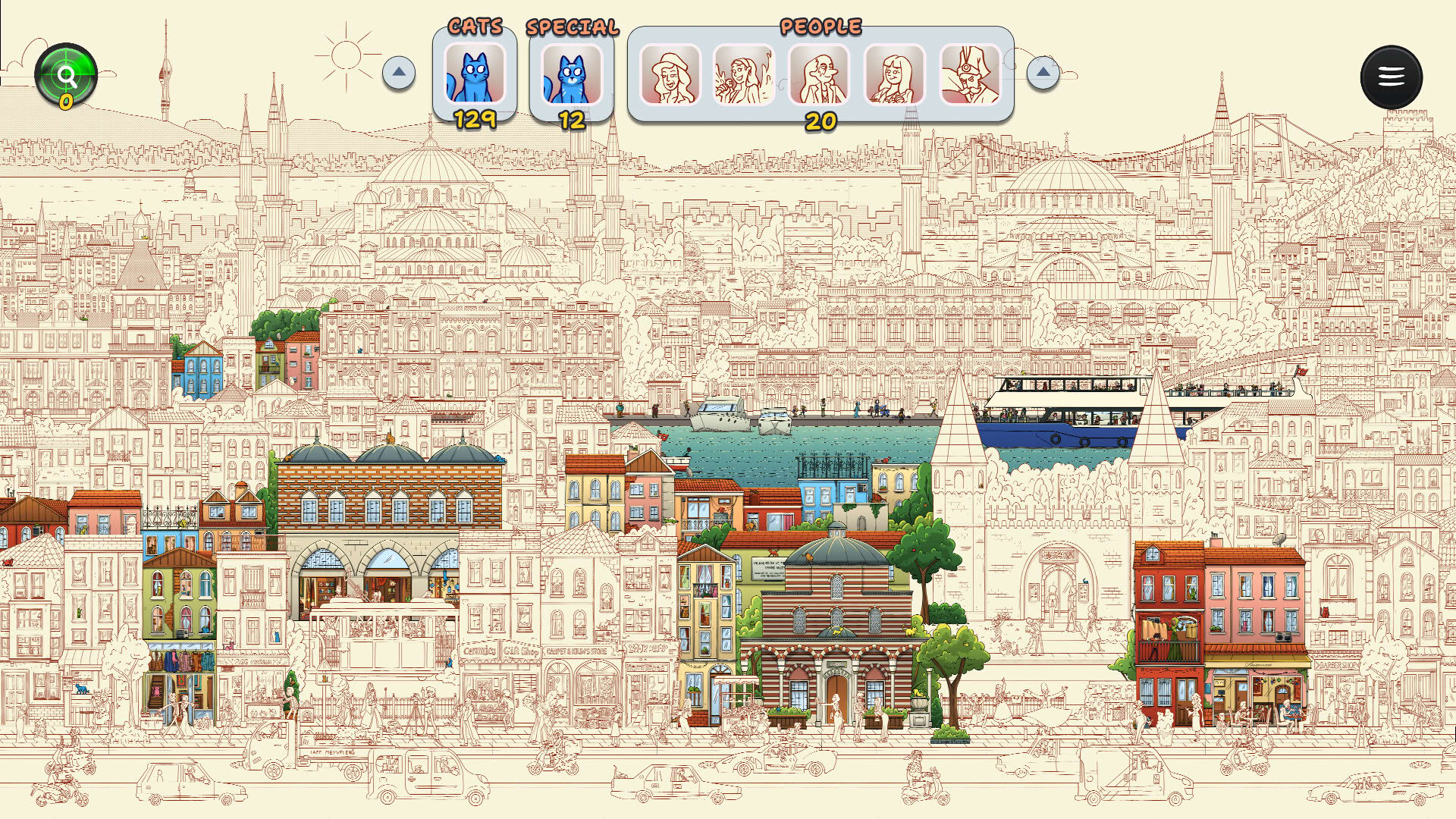 Screenshot for Hidden Cats in Istanbul