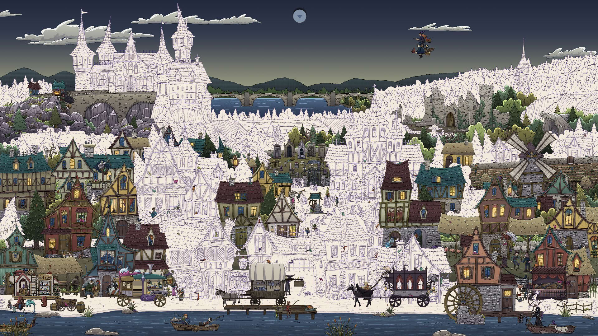 Screenshot for Hidden Cats in Spooky Village
