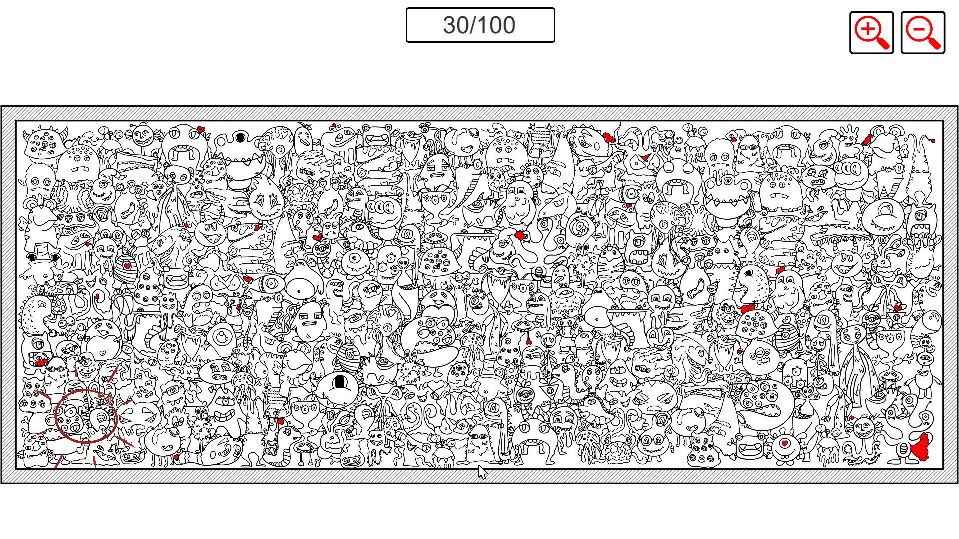 Screenshot for Search All: Hearts