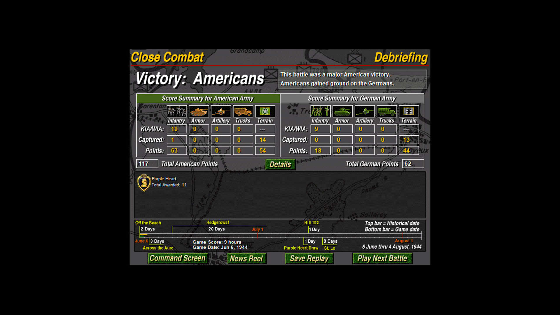 Screenshot for Close Combat