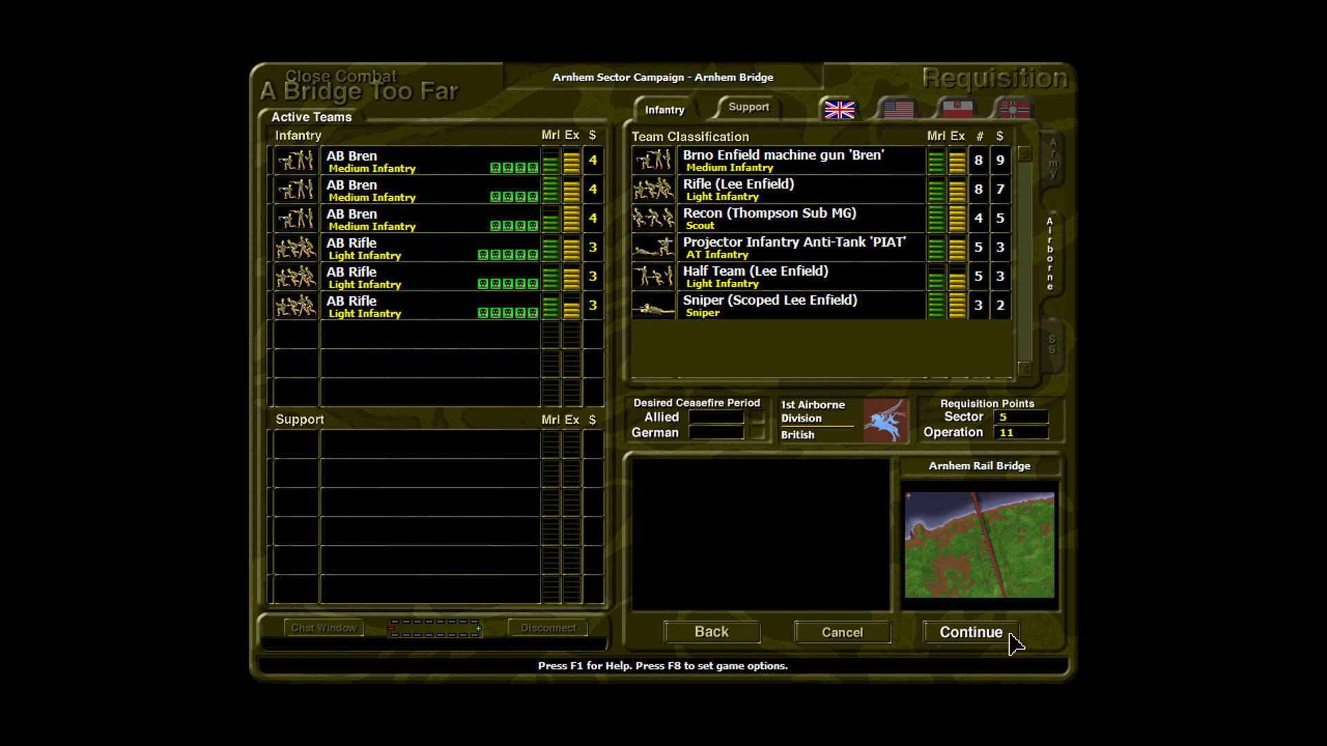 Screenshot for Close Combat: A Bridge Too Far
