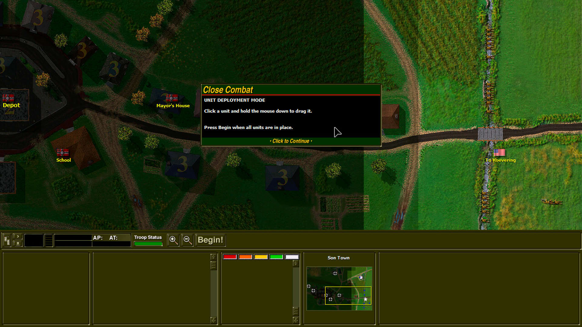 Screenshot for Close Combat: A Bridge Too Far