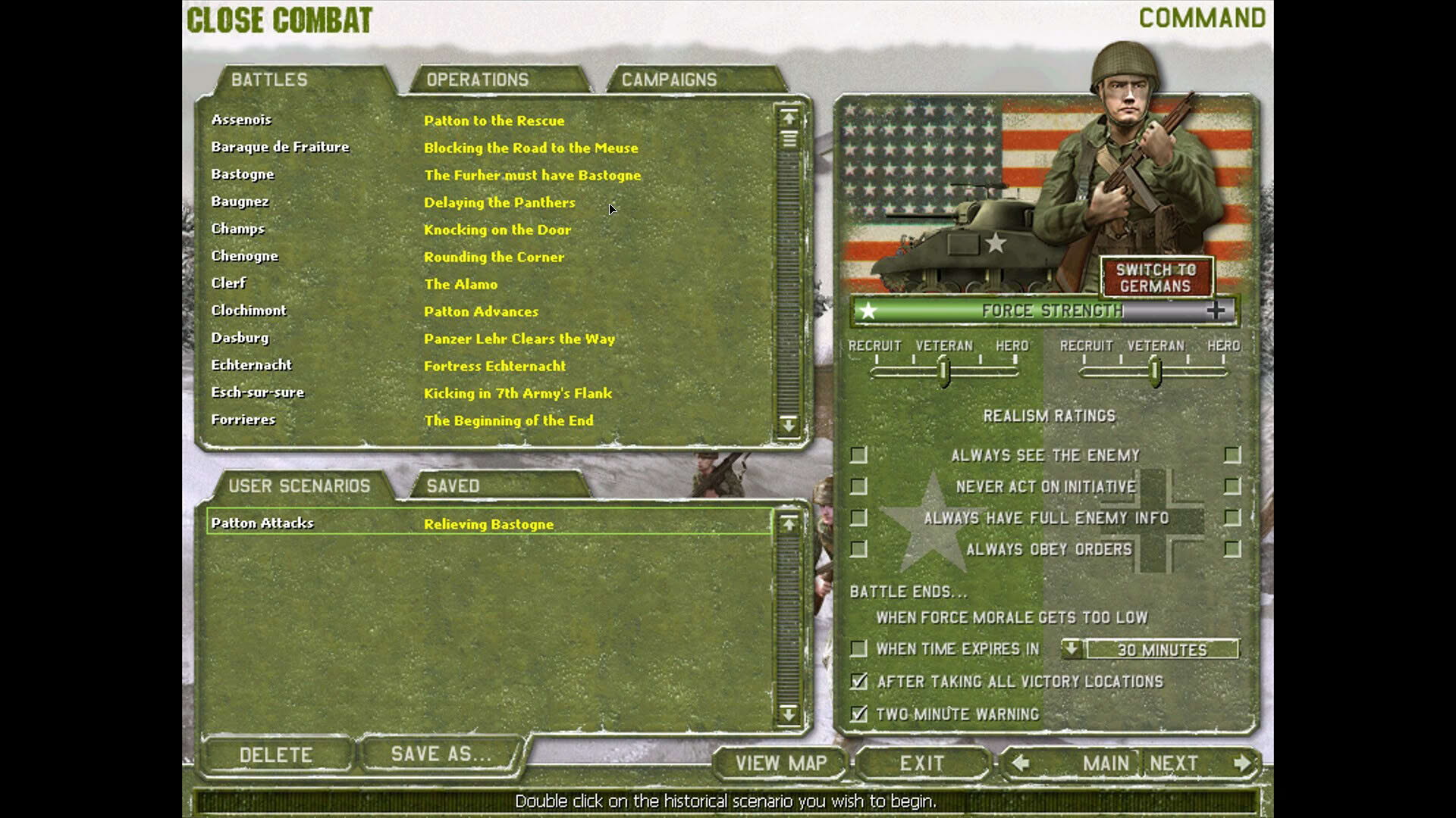 Screenshot for Close Combat 4: Battle of the Bulge
