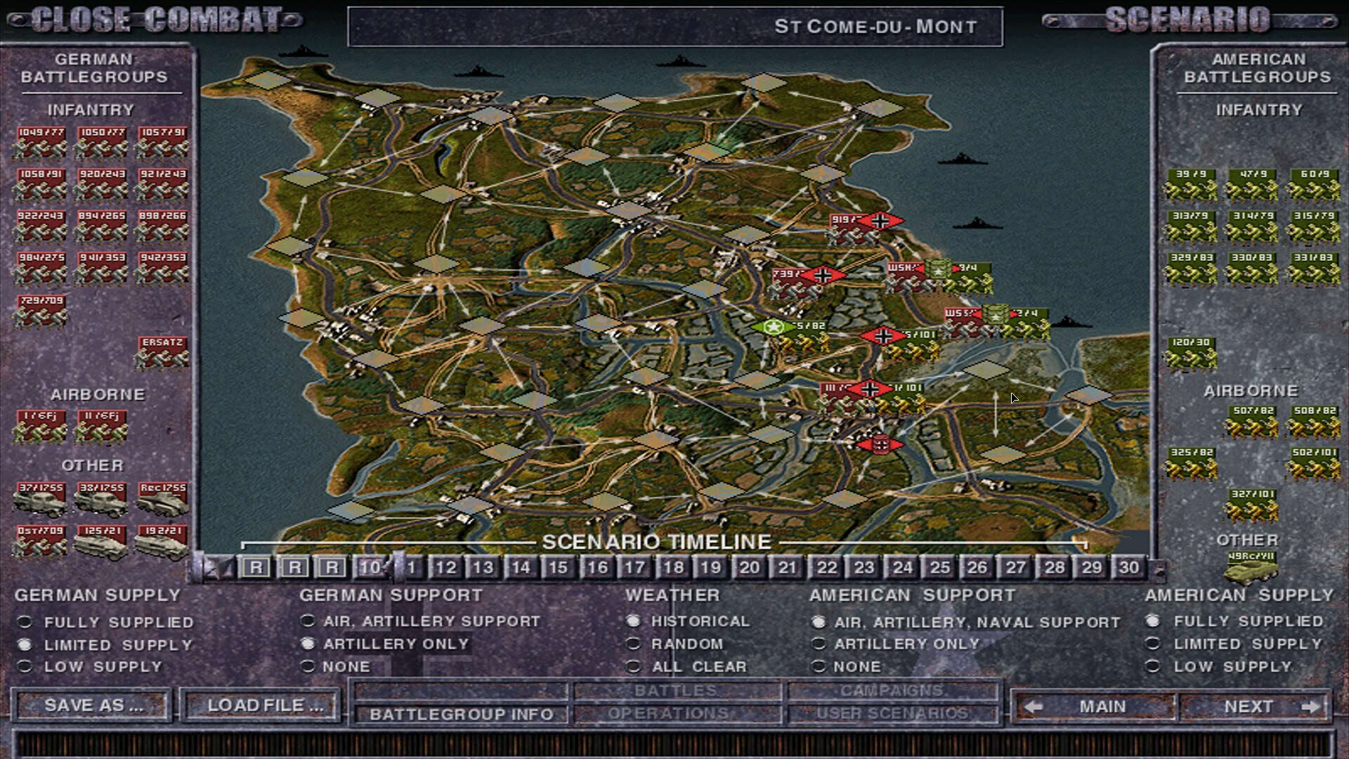 Screenshot for Close Combat 5: Invasion: Normandy - Utah Beach to Cherbourg