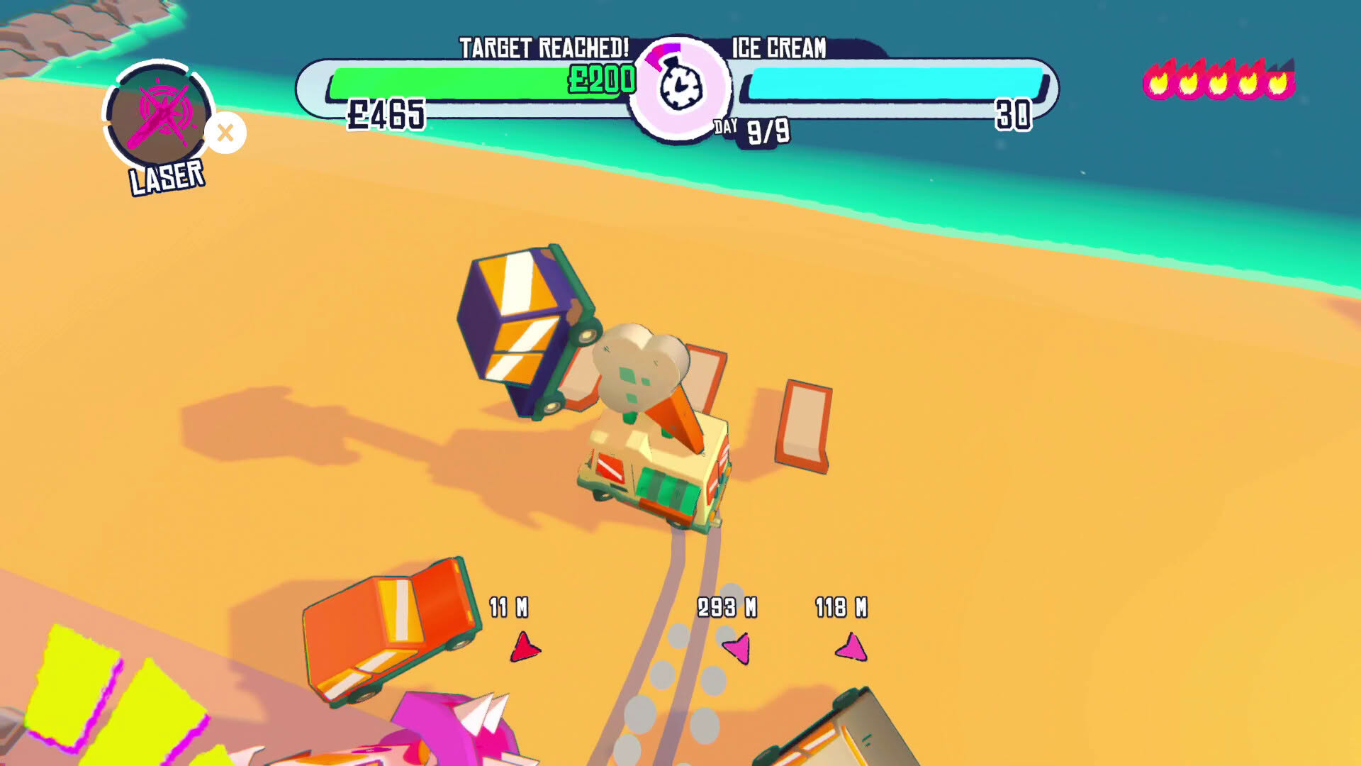 Screenshot for Ice Cream Wars