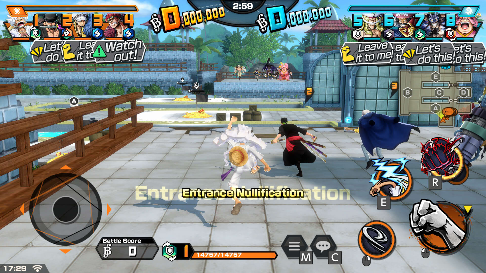 Screenshot for One Piece: Bounty Rush