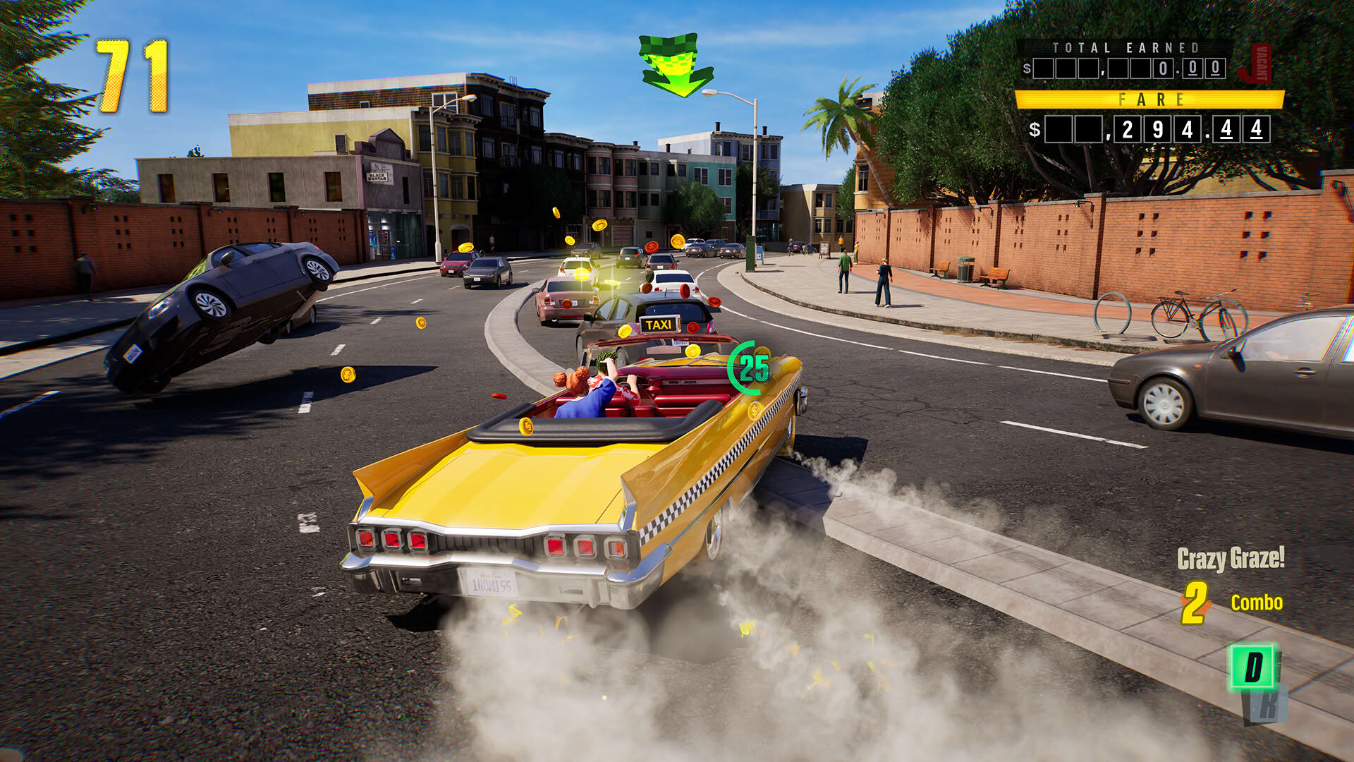 Screenshot for Crazy Taxi: World Tour