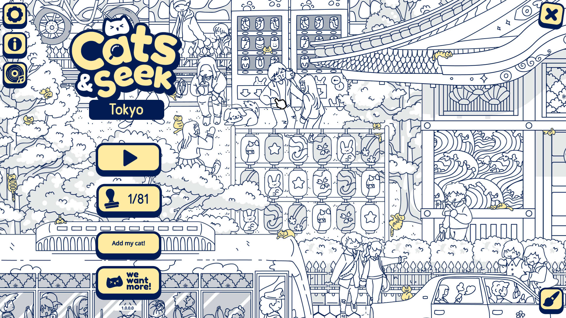 Screenshot for Cats and Seek: Tokyo