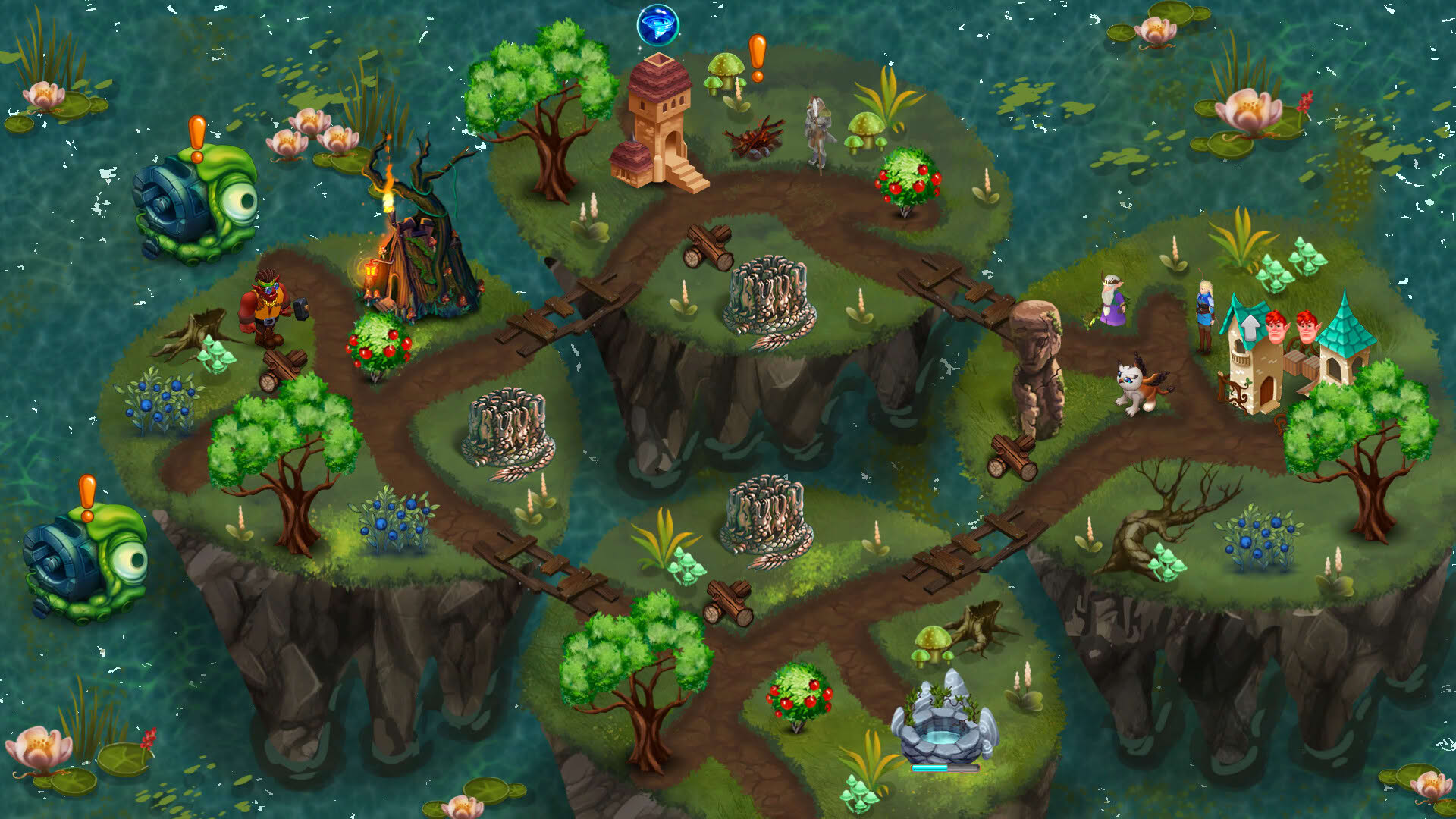 Screenshot for Elven Rivers IV: Raging Waves