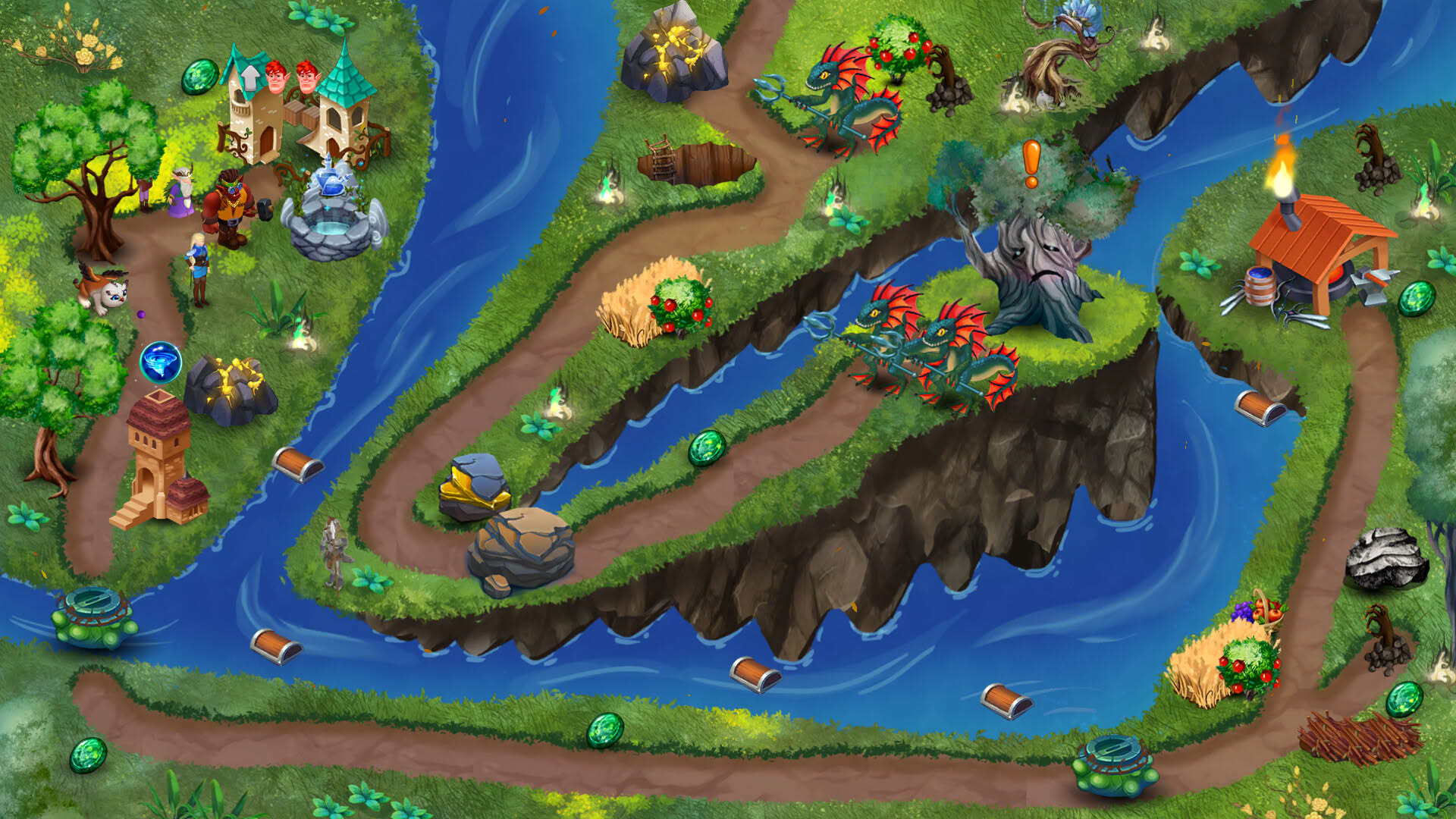 Screenshot for Elven Rivers IV: Raging Waves