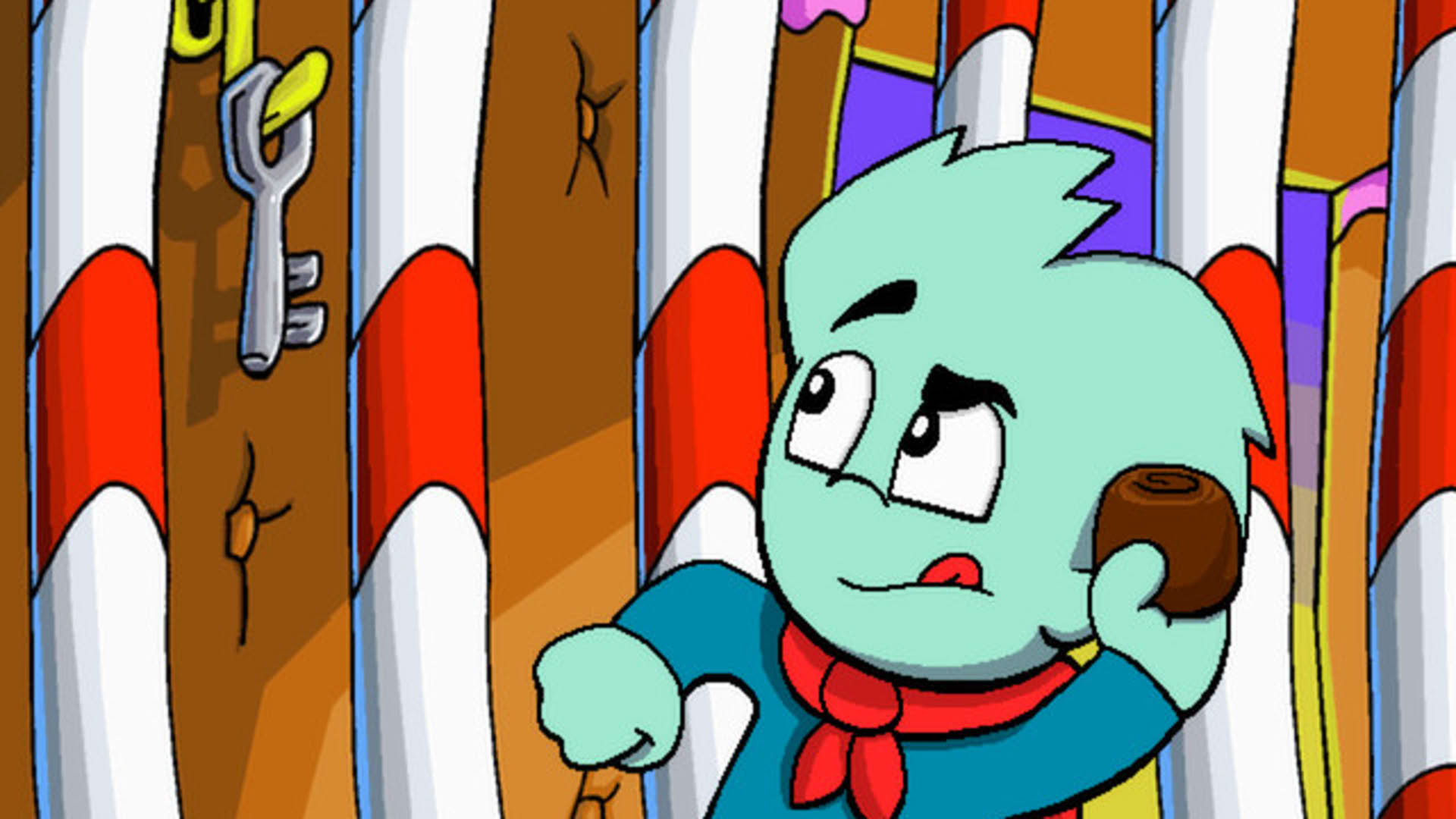Screenshot for Pajama Sam 3: You Are What You Eat From Your Head to Your Feet