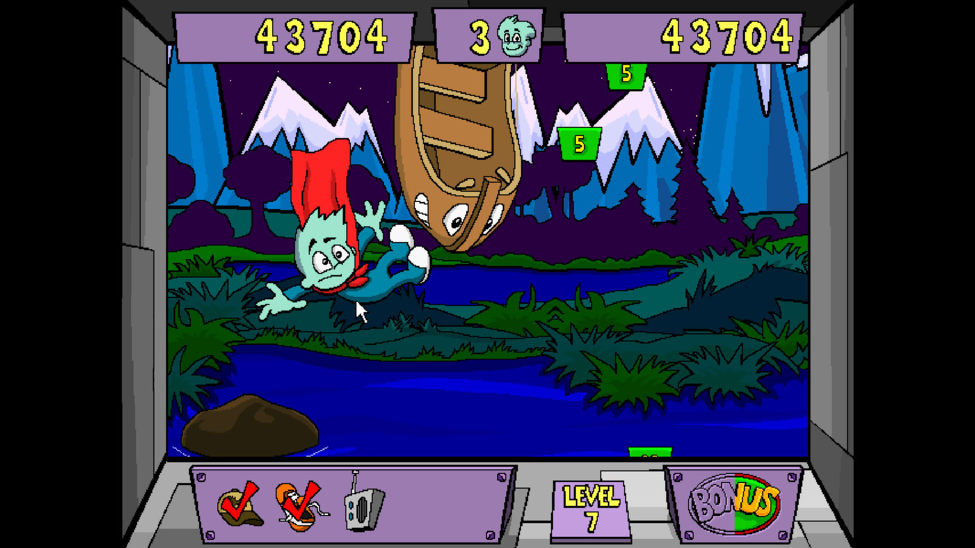 Screenshot for Pajama Sam's Lost & Found