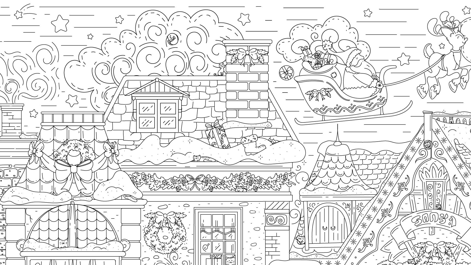 Screenshot for Travellin Cats in Christmas