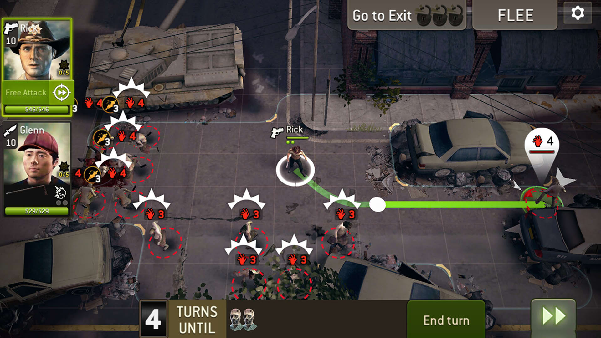 Screenshot for The Walking Dead: No Man's Land