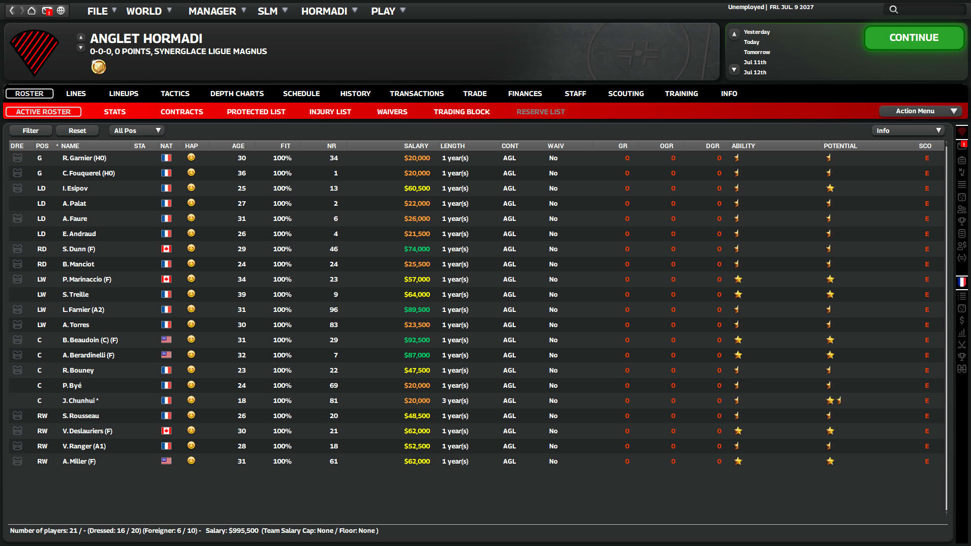 Screenshot for Franchise Hockey Manager 11