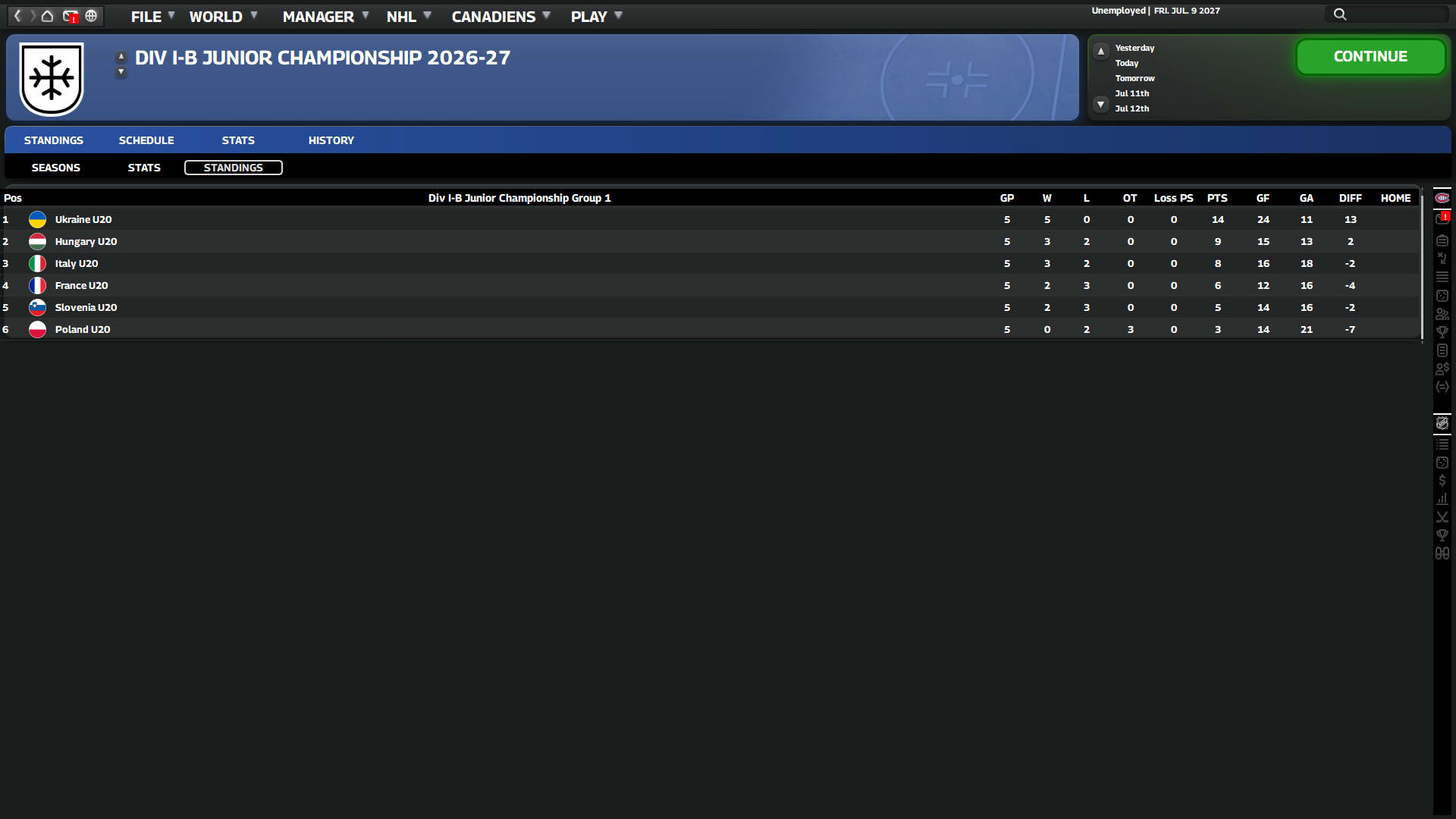 Screenshot for Franchise Hockey Manager 11