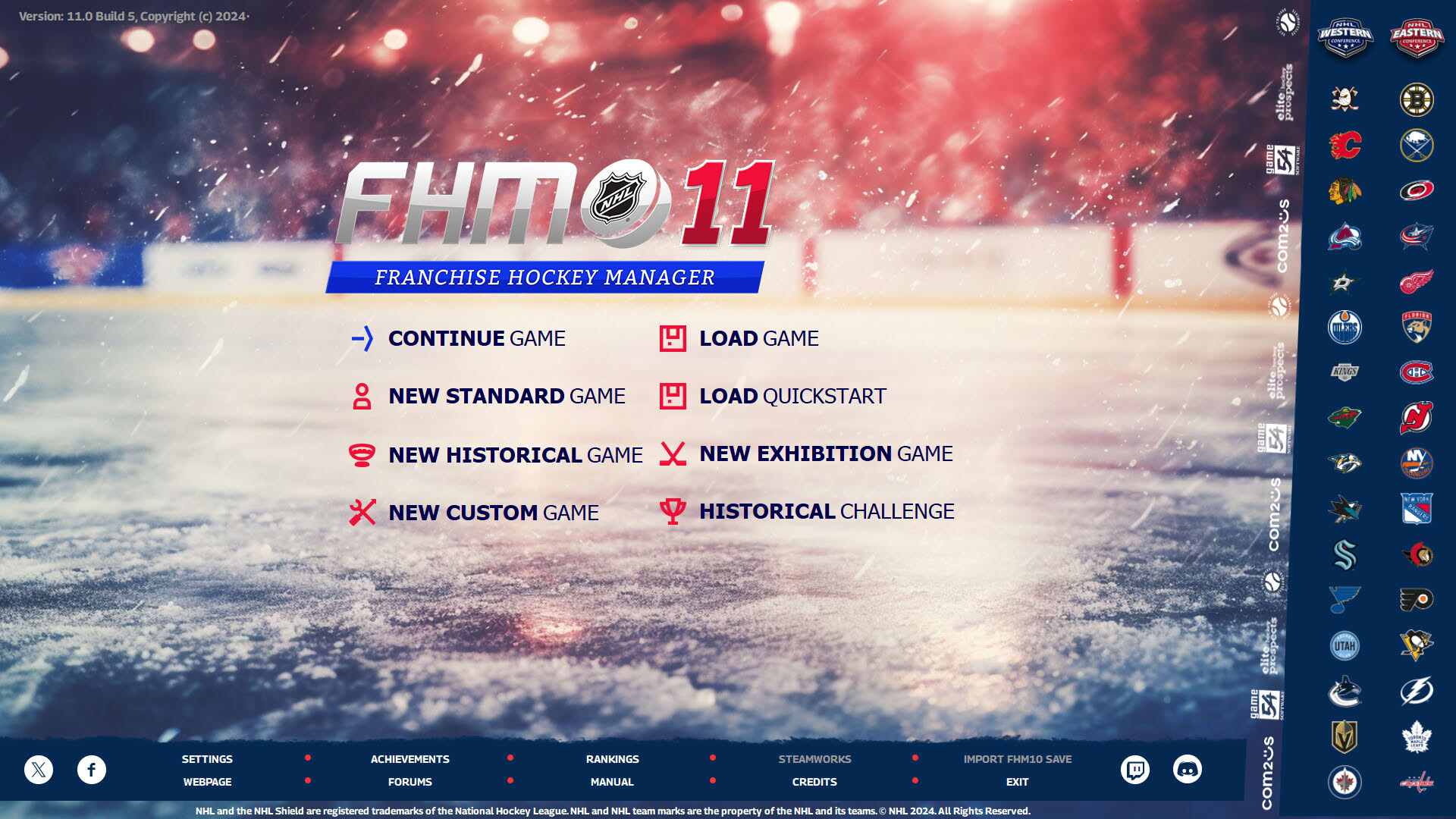 Screenshot for Franchise Hockey Manager 11