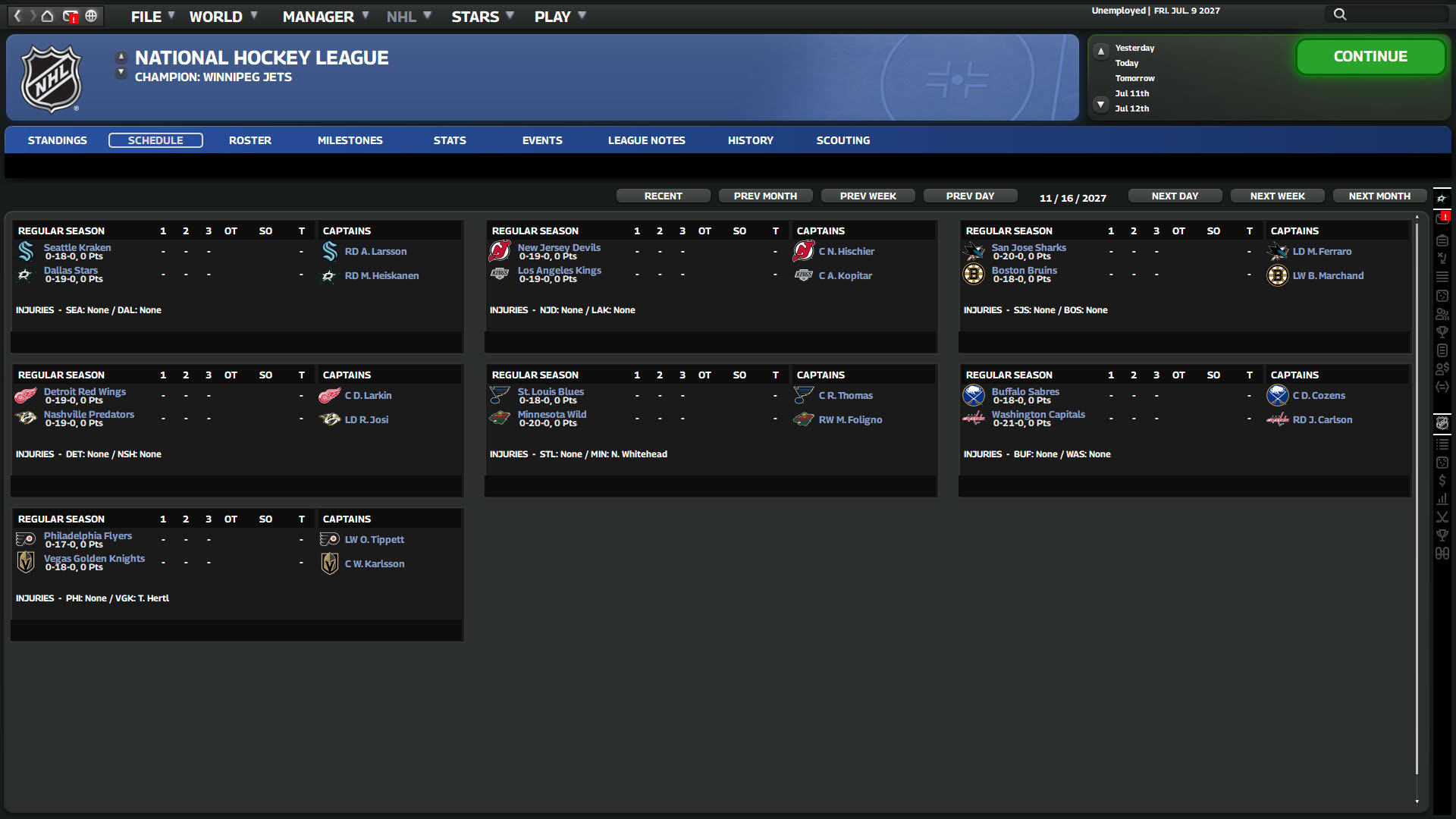 Screenshot for Franchise Hockey Manager 11