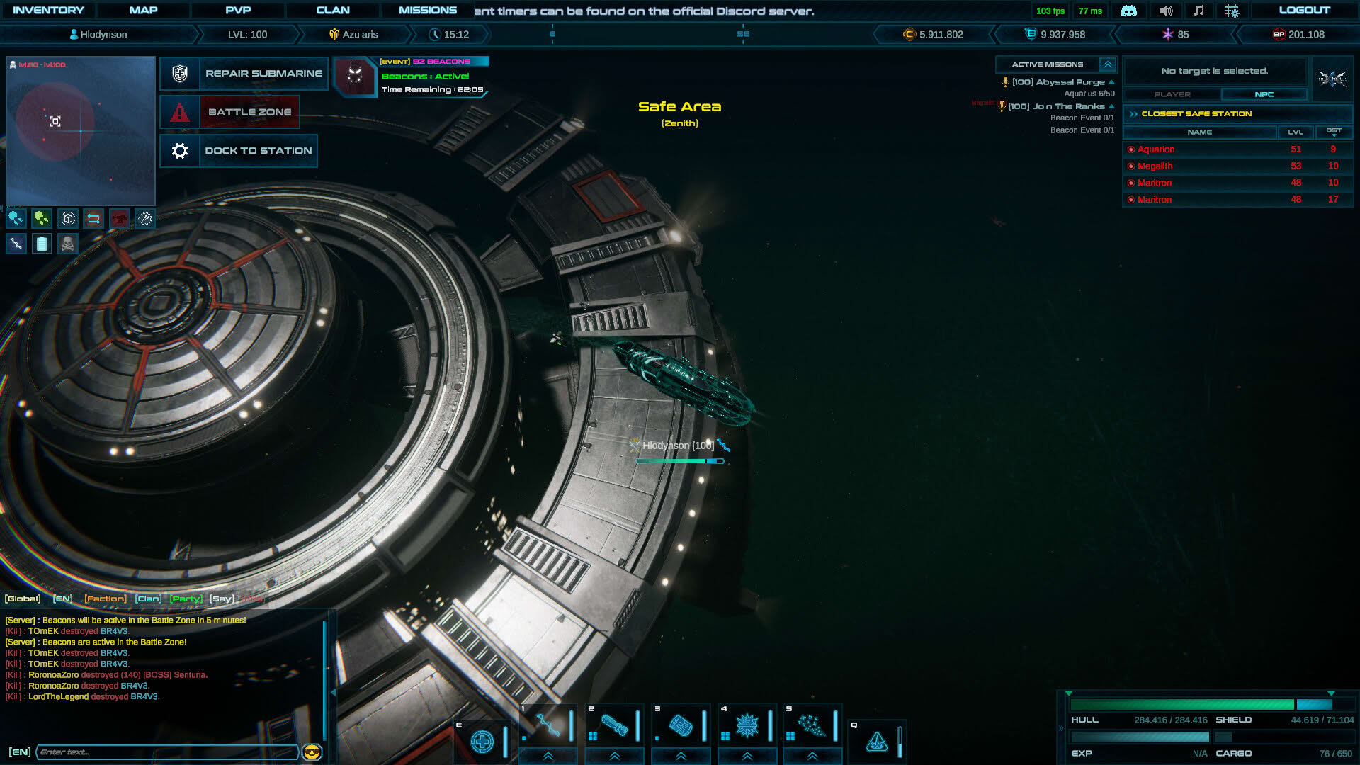 Screenshot for Tidal Nexus Online