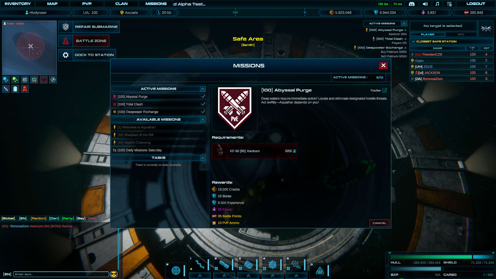 Screenshot for Tidal Nexus Online