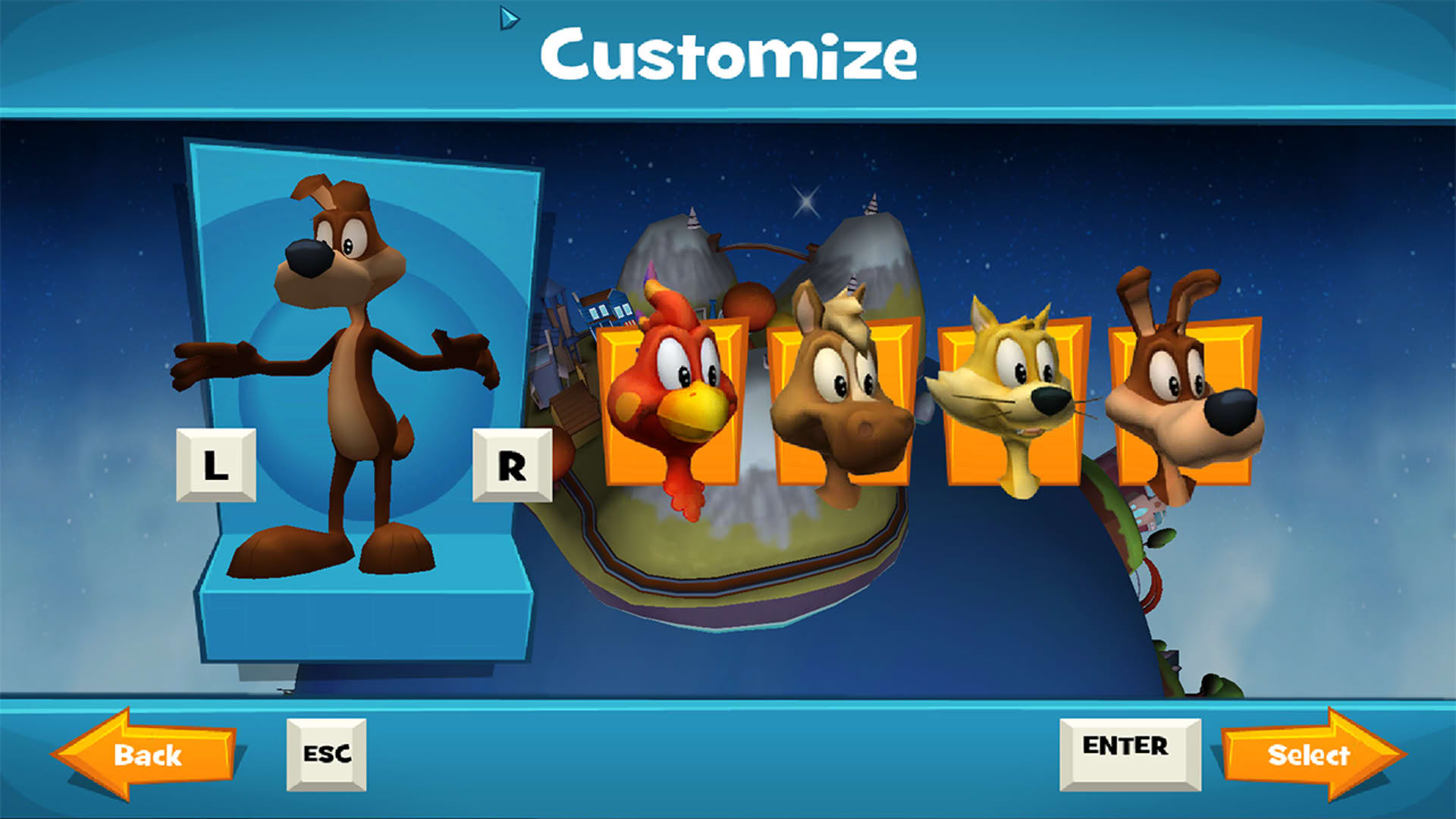 Screenshot for Scooby-Doo! & Looney Tunes Cartoon Universe: Adventure