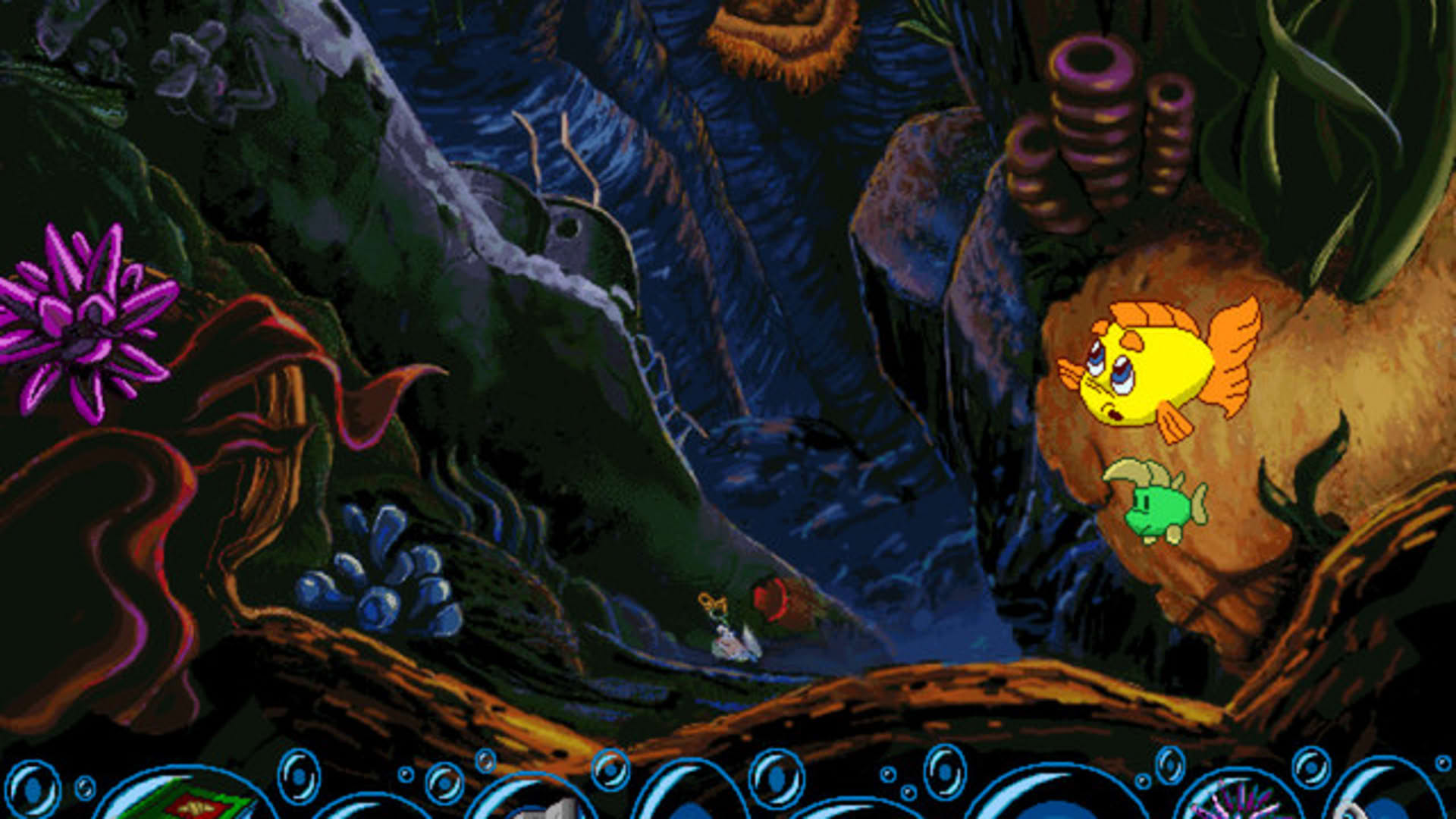 Screenshot for Freddi Fish 2: The Case of the Haunted Schoolhouse