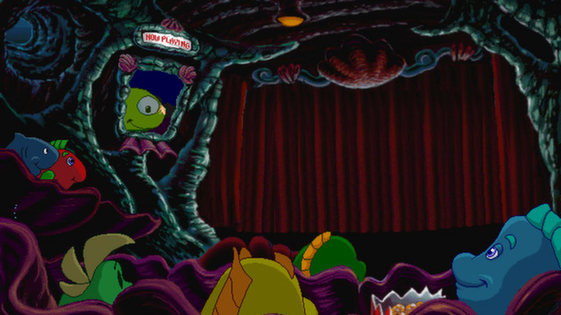 Screenshot for Freddi Fish 2: The Case of the Haunted Schoolhouse