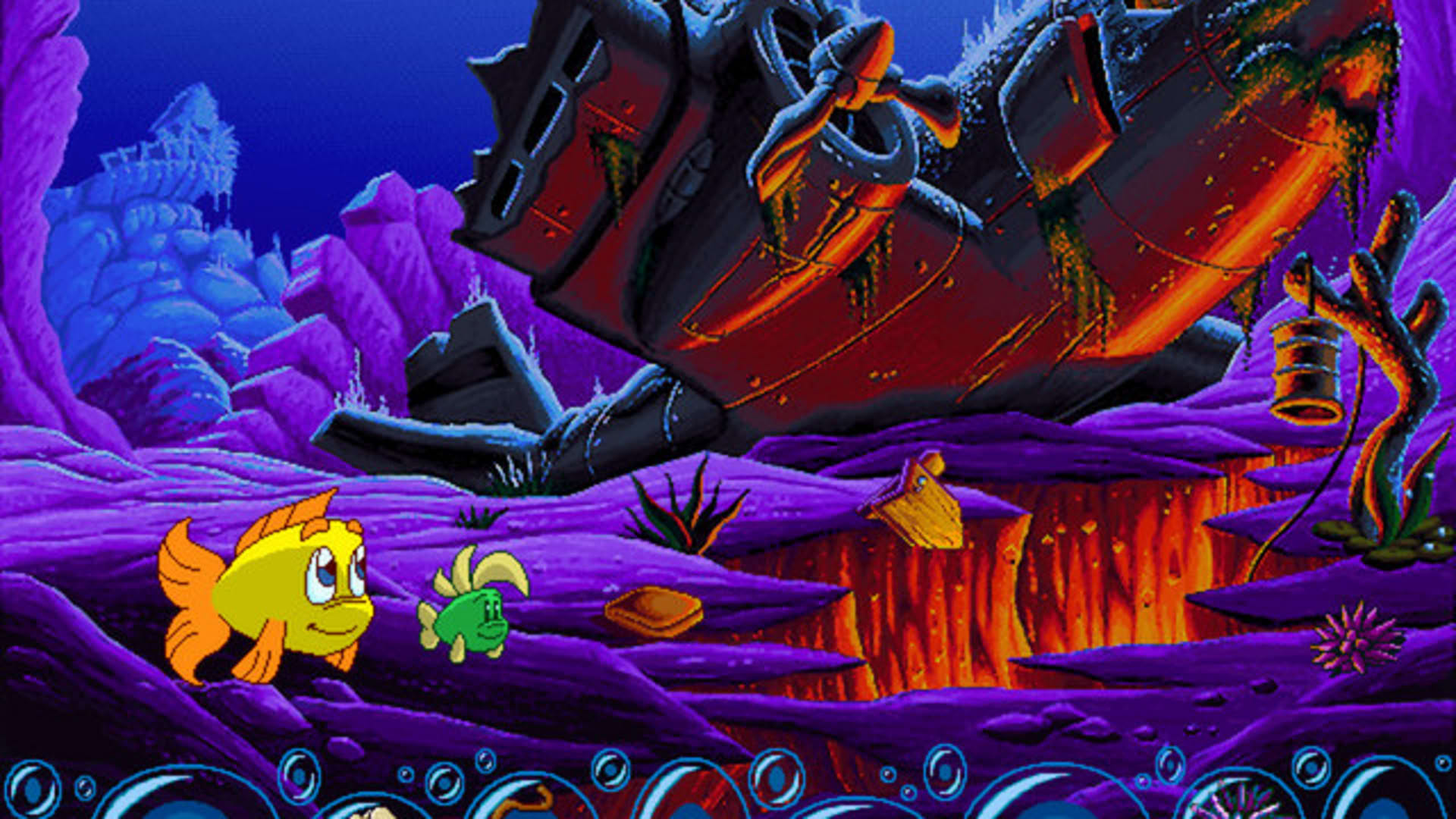 Screenshot for Freddi Fish 3: The Case of the Stolen Conch Shell