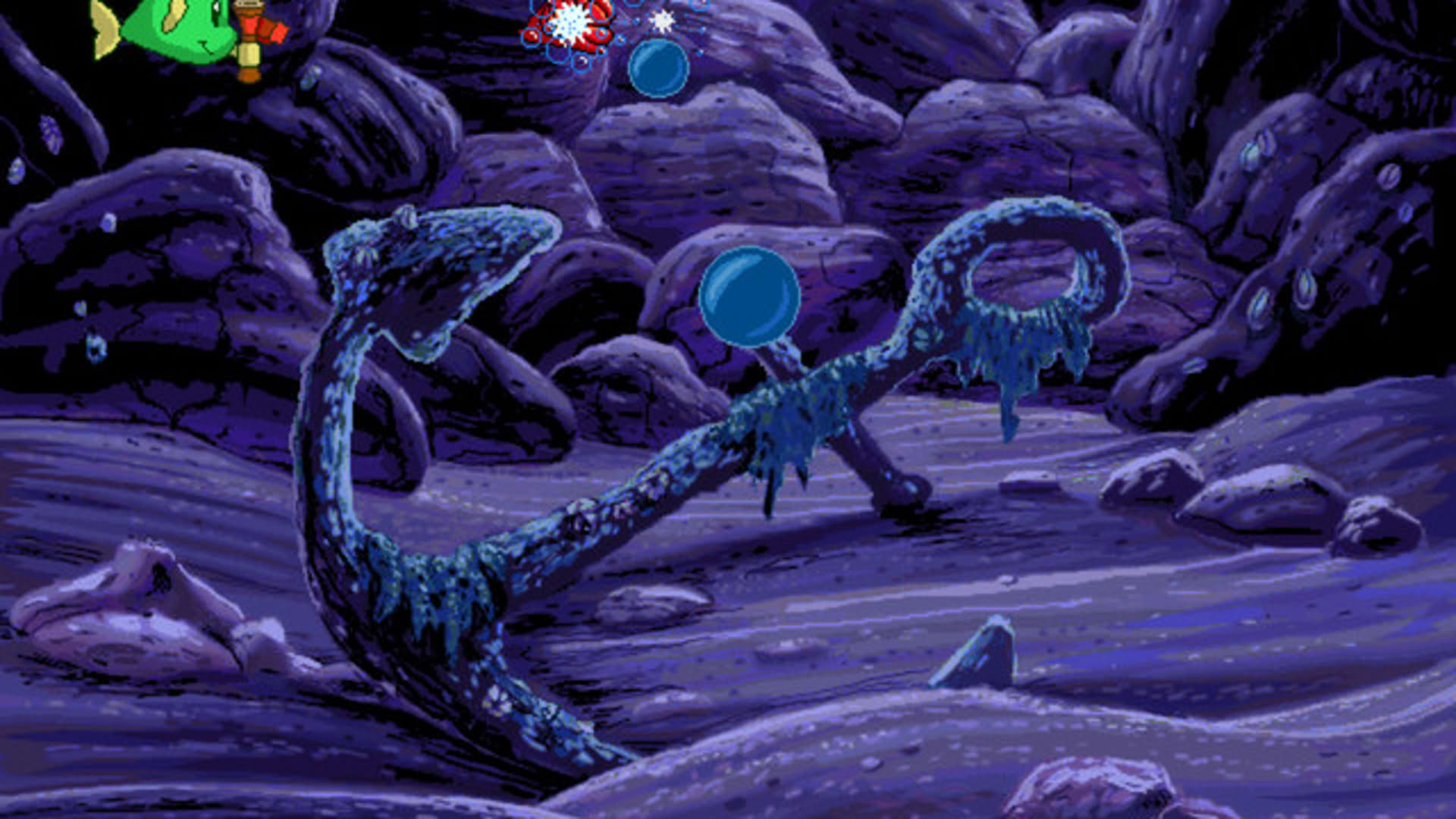 Screenshot for Freddi Fish and Luther's Water Worries