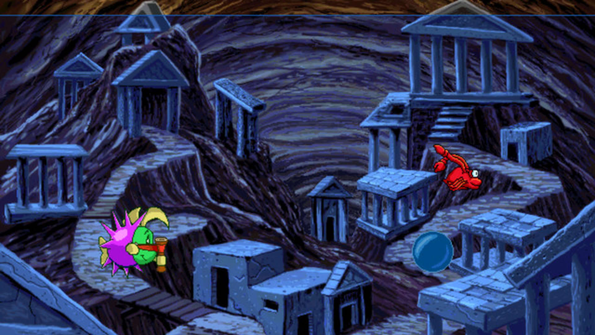 Screenshot for Freddi Fish and Luther's Water Worries
