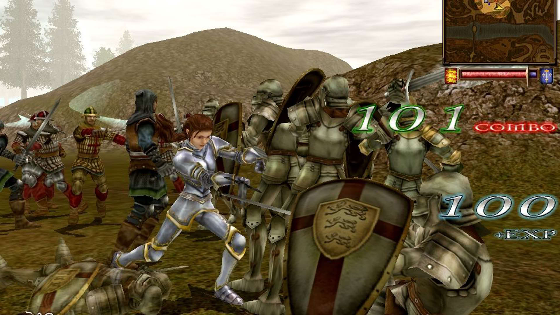Screenshot for Wars and Warriors: Joan of Arc