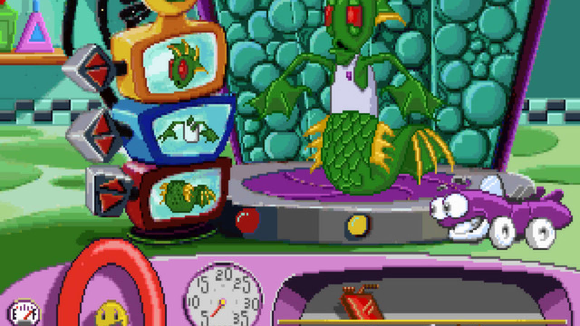 Screenshot for Putt-Putt Goes to the Moon