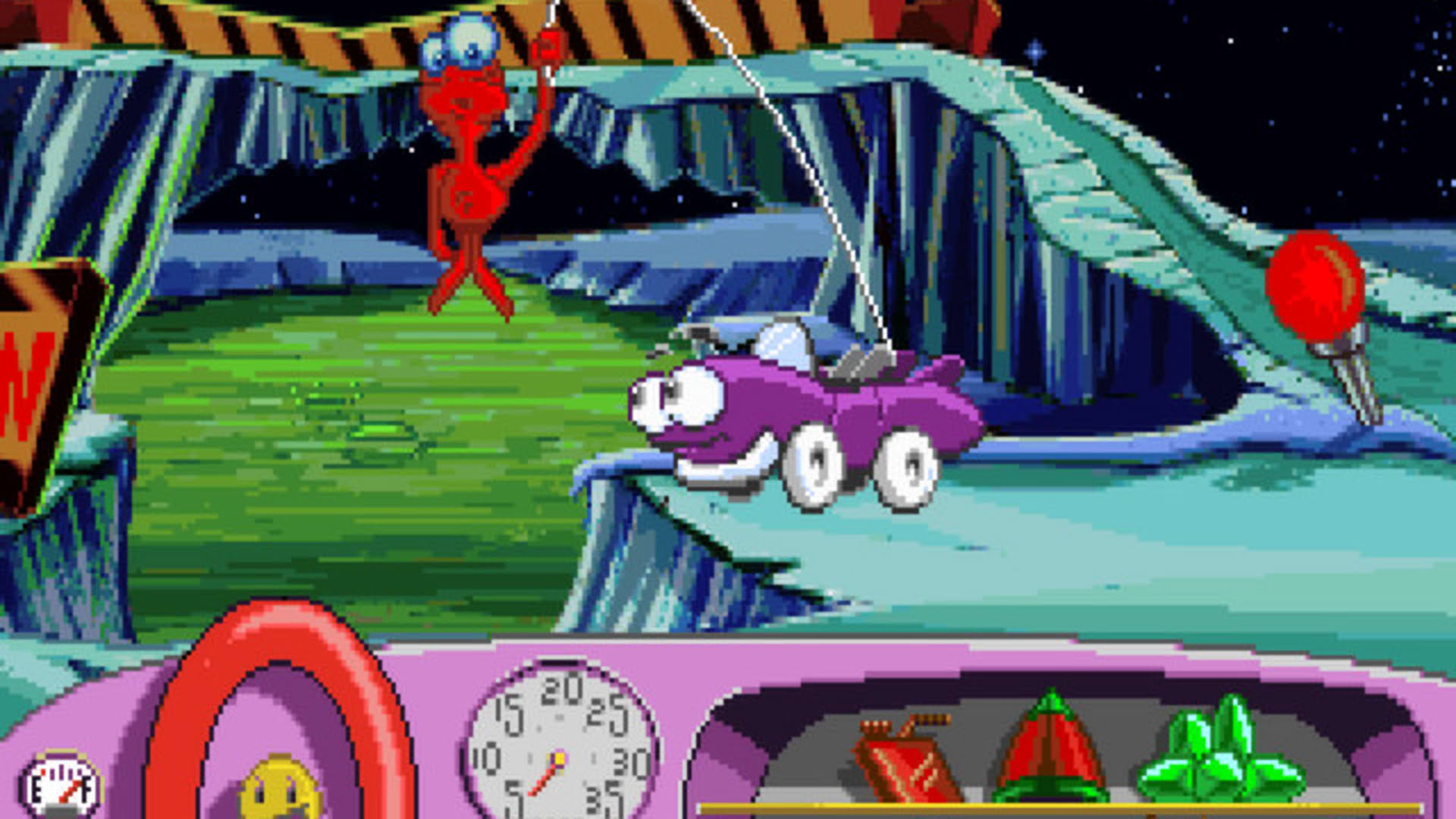Screenshot for Putt-Putt Goes to the Moon