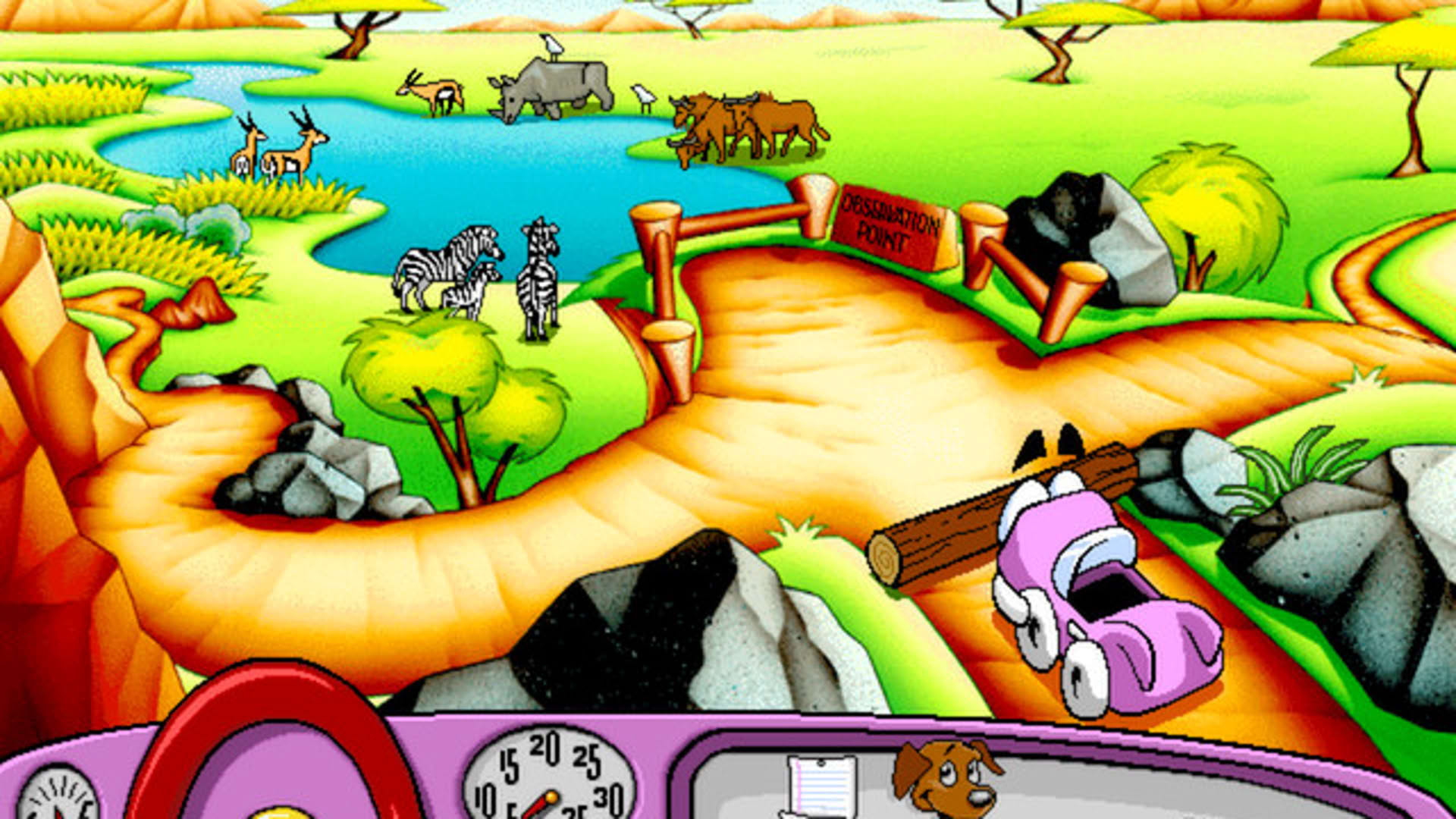 Screenshot for Putt-Putt Saves the Zoo