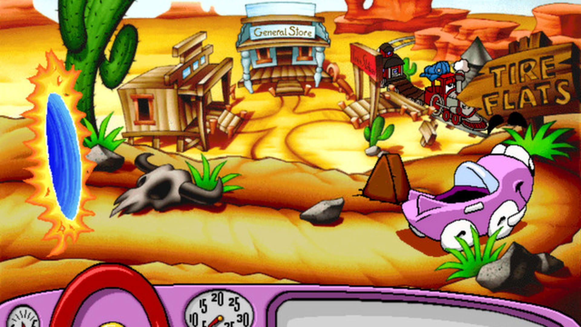 Screenshot for Putt-Putt Travels Through Time
