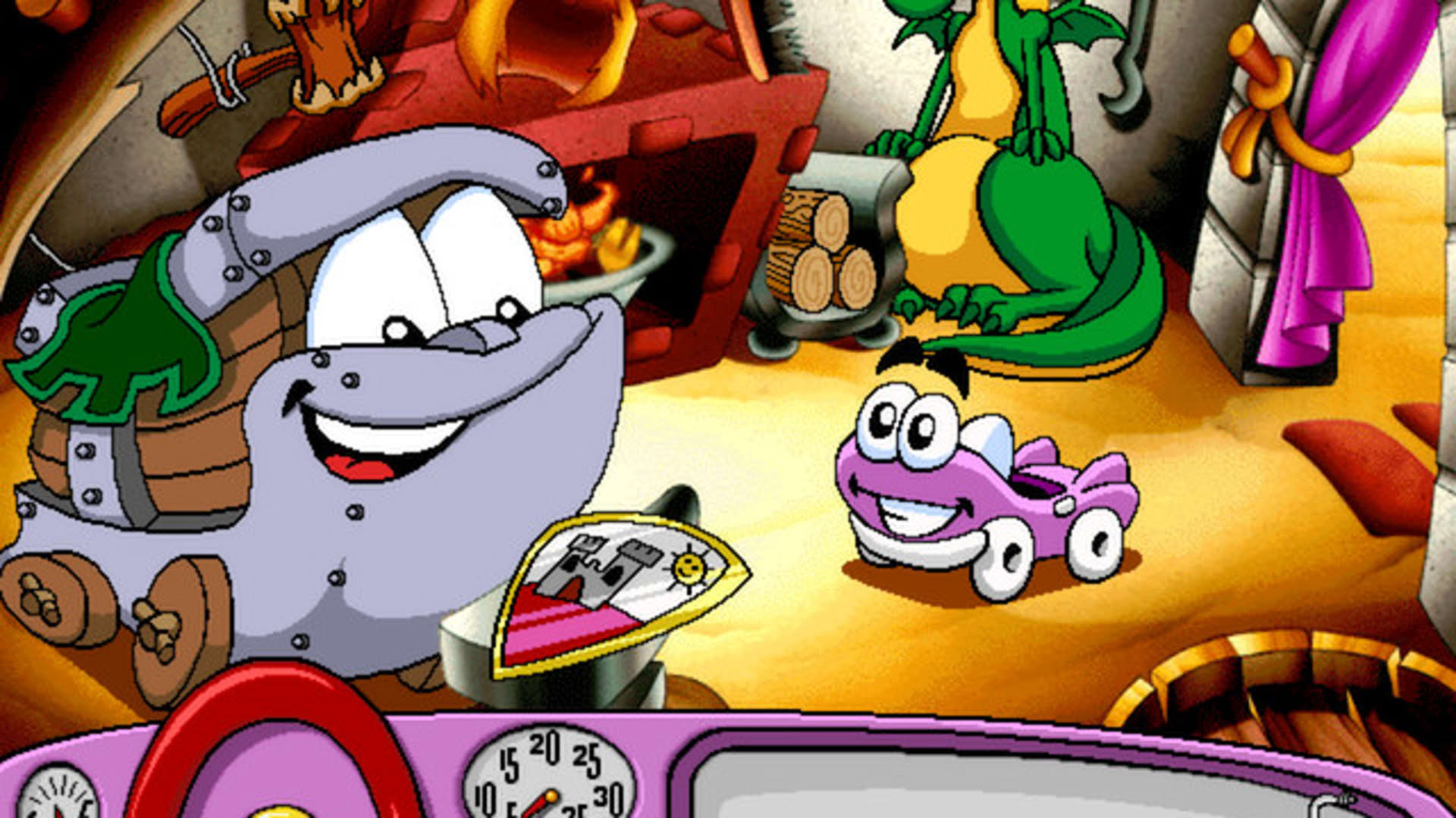 Screenshot for Putt-Putt Travels Through Time