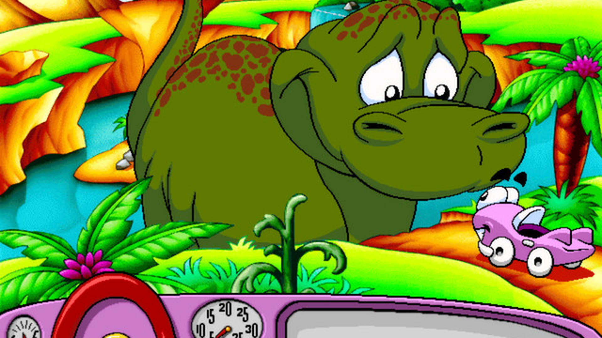 Screenshot for Putt-Putt Travels Through Time