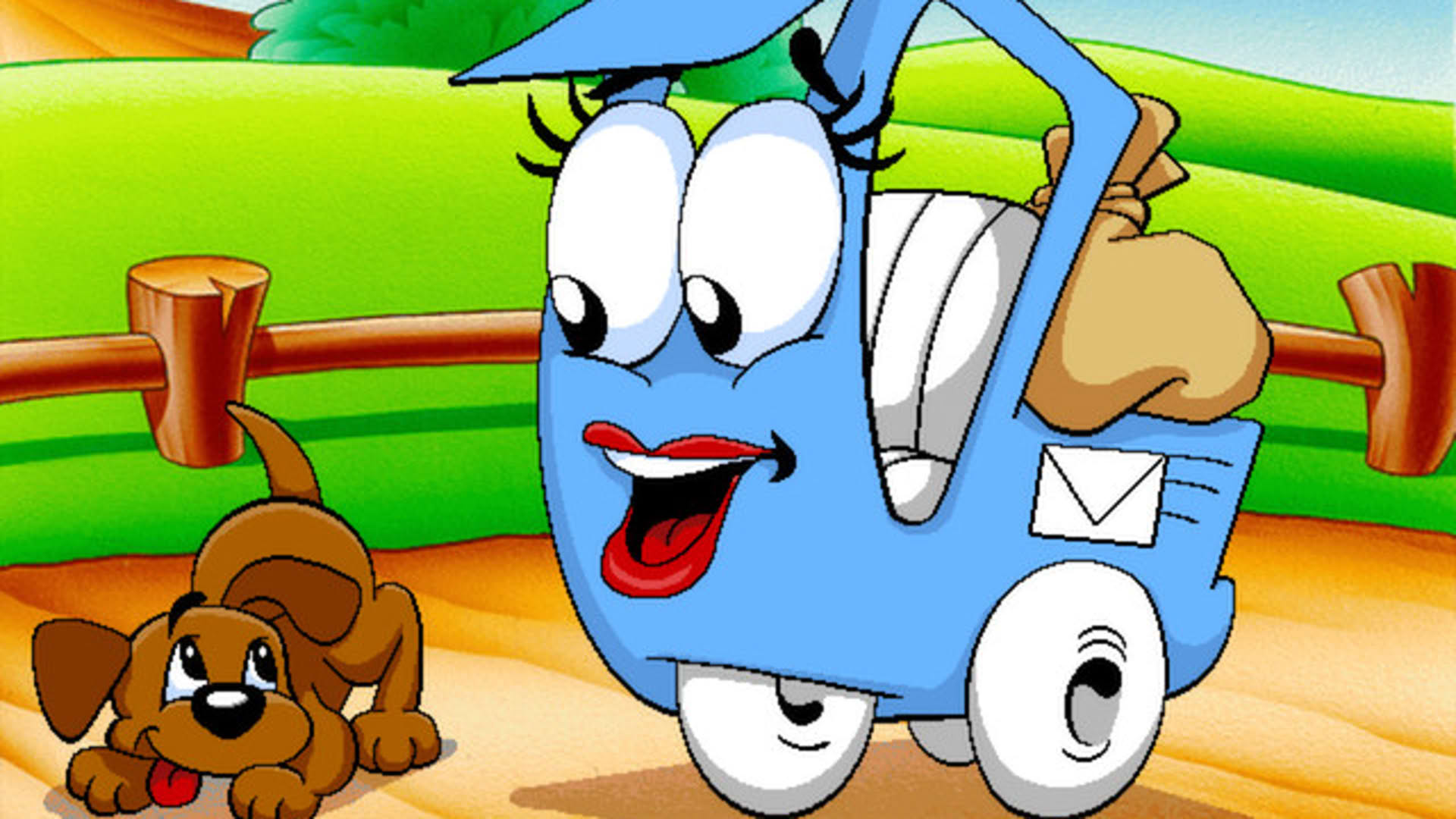 Screenshot for Putt-Putt Enters the Race