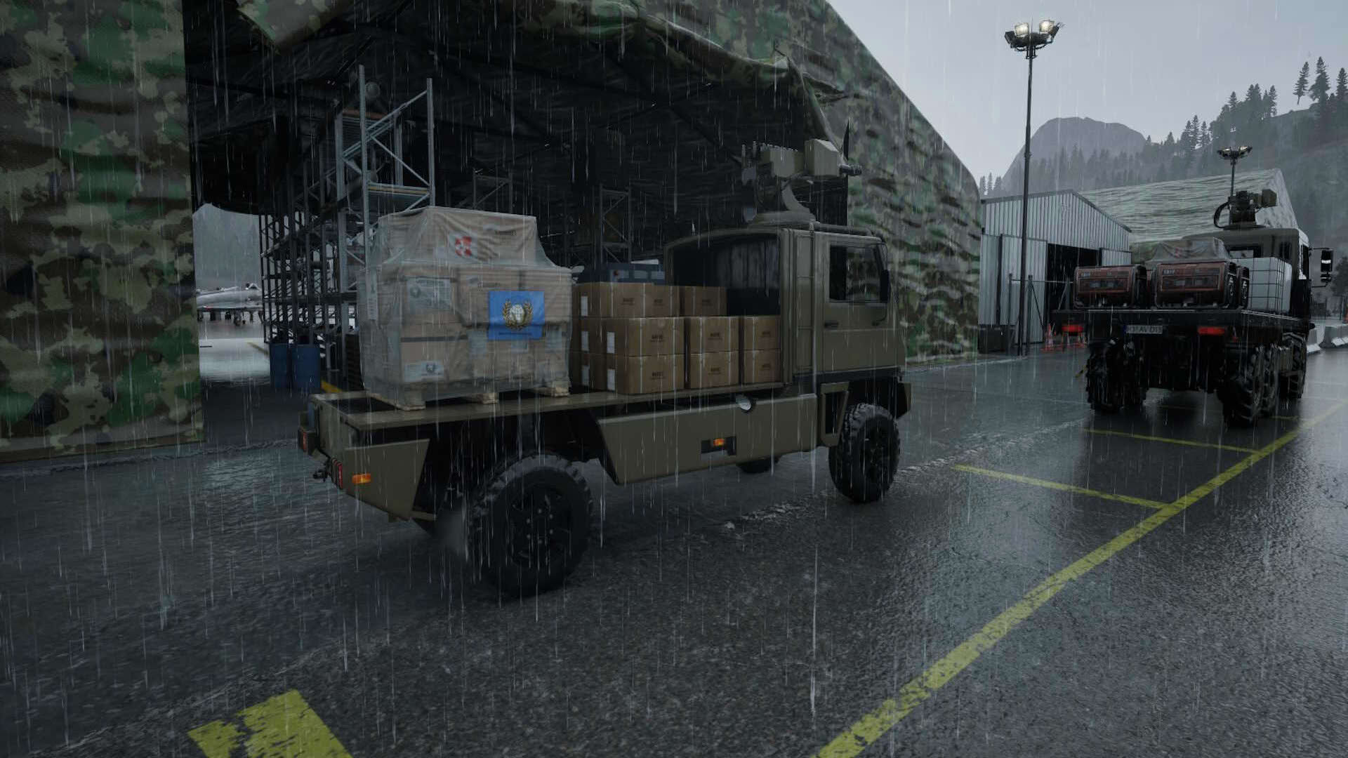Screenshot for Military Logistics Simulator