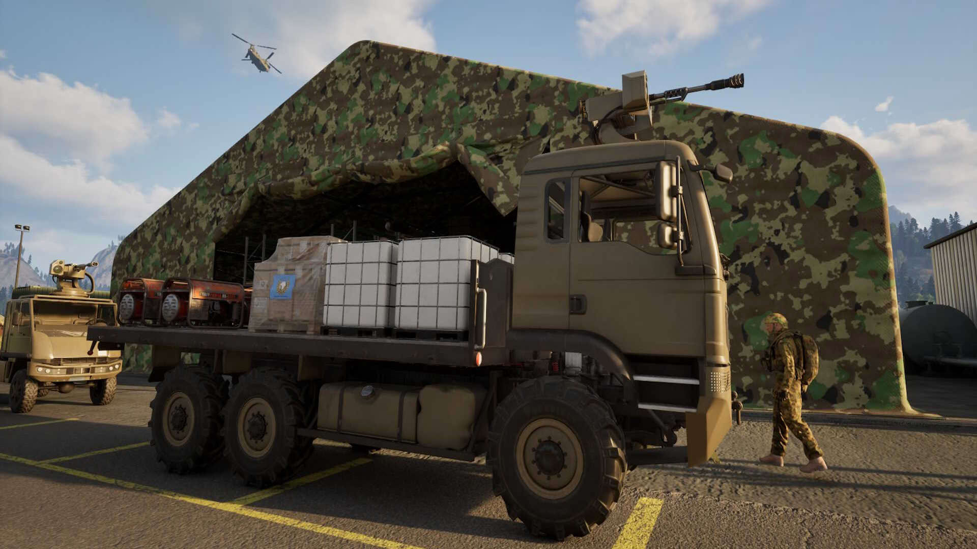 Screenshot for Military Logistics Simulator
