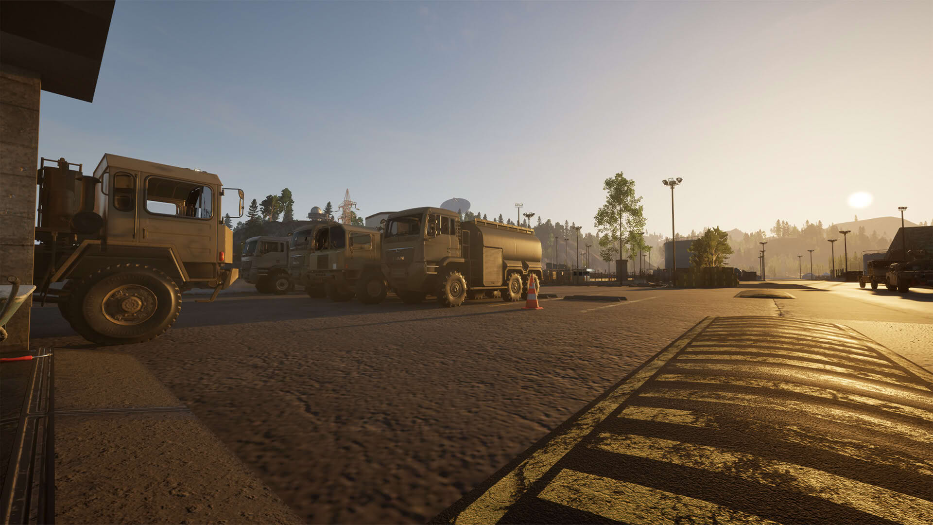 Screenshot for Military Logistics Simulator