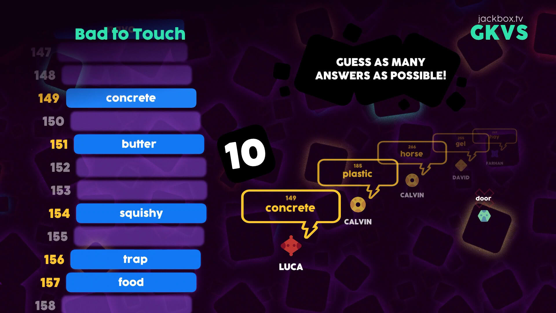Screenshot for The Jackbox Survey Scramble