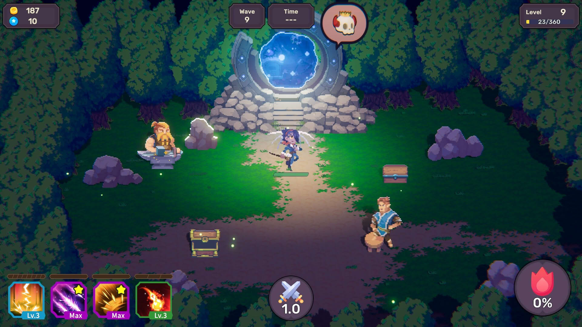 Screenshot for Rhythm Witch: Beat Death