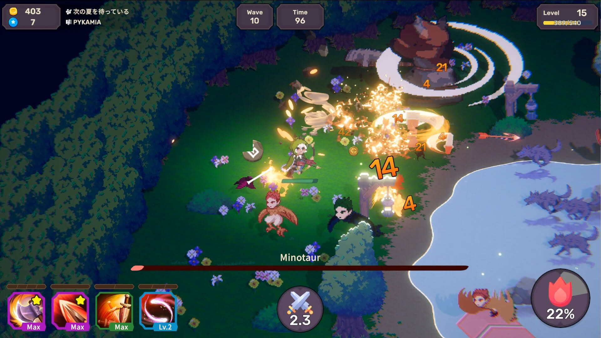 Screenshot for Rhythm Witch: Beat Death