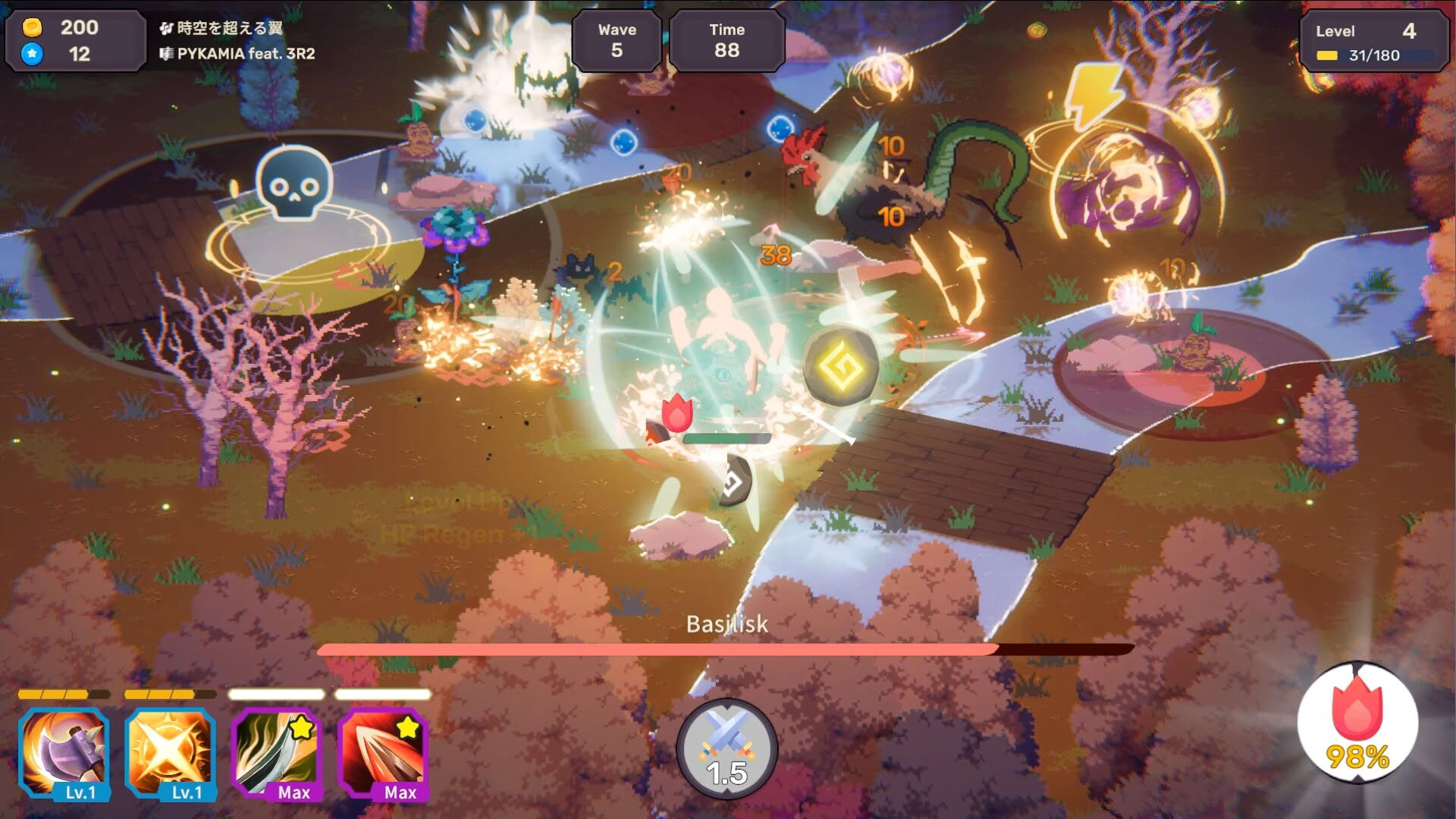Screenshot for Rhythm Witch: Beat Death