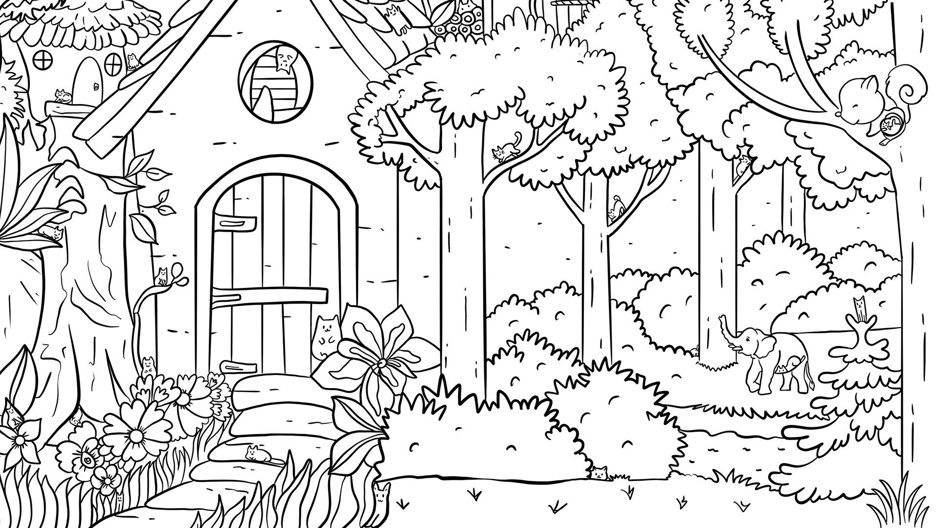 Screenshot for 100 Forest Cats