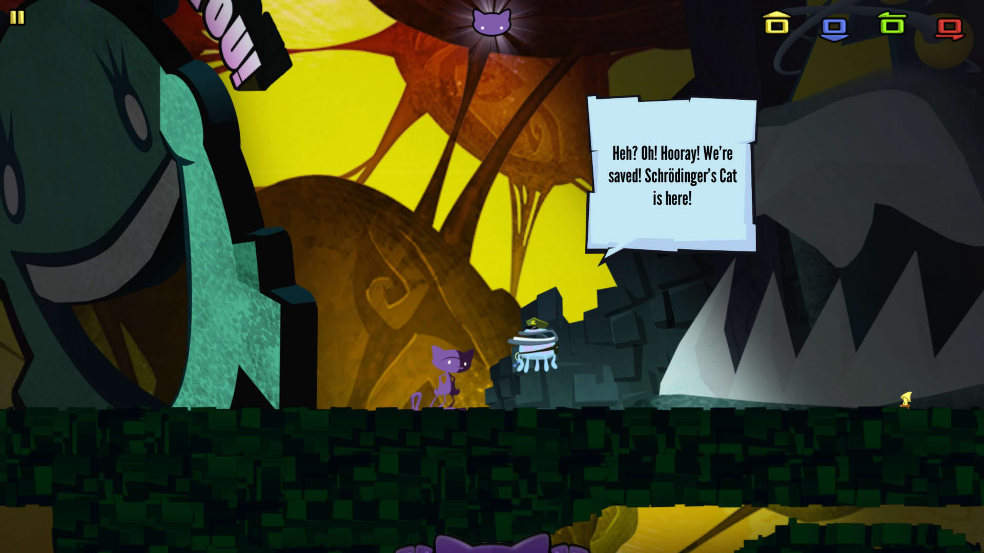 Screenshot for Schrödinger's Cat and the Raiders of the Lost Quark