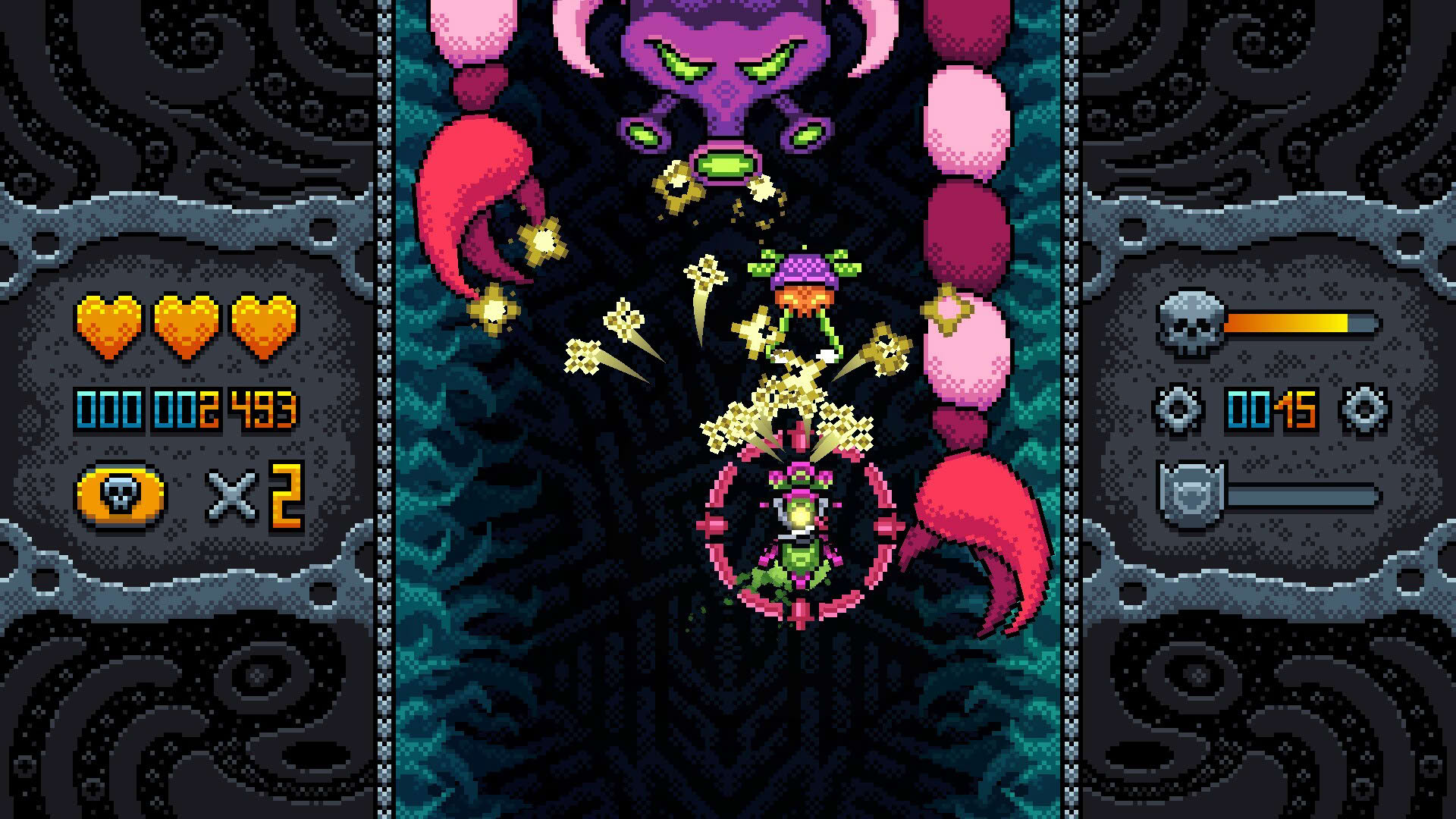Screenshot for Tiny Pixels Vol. 1: Ninpo Blast