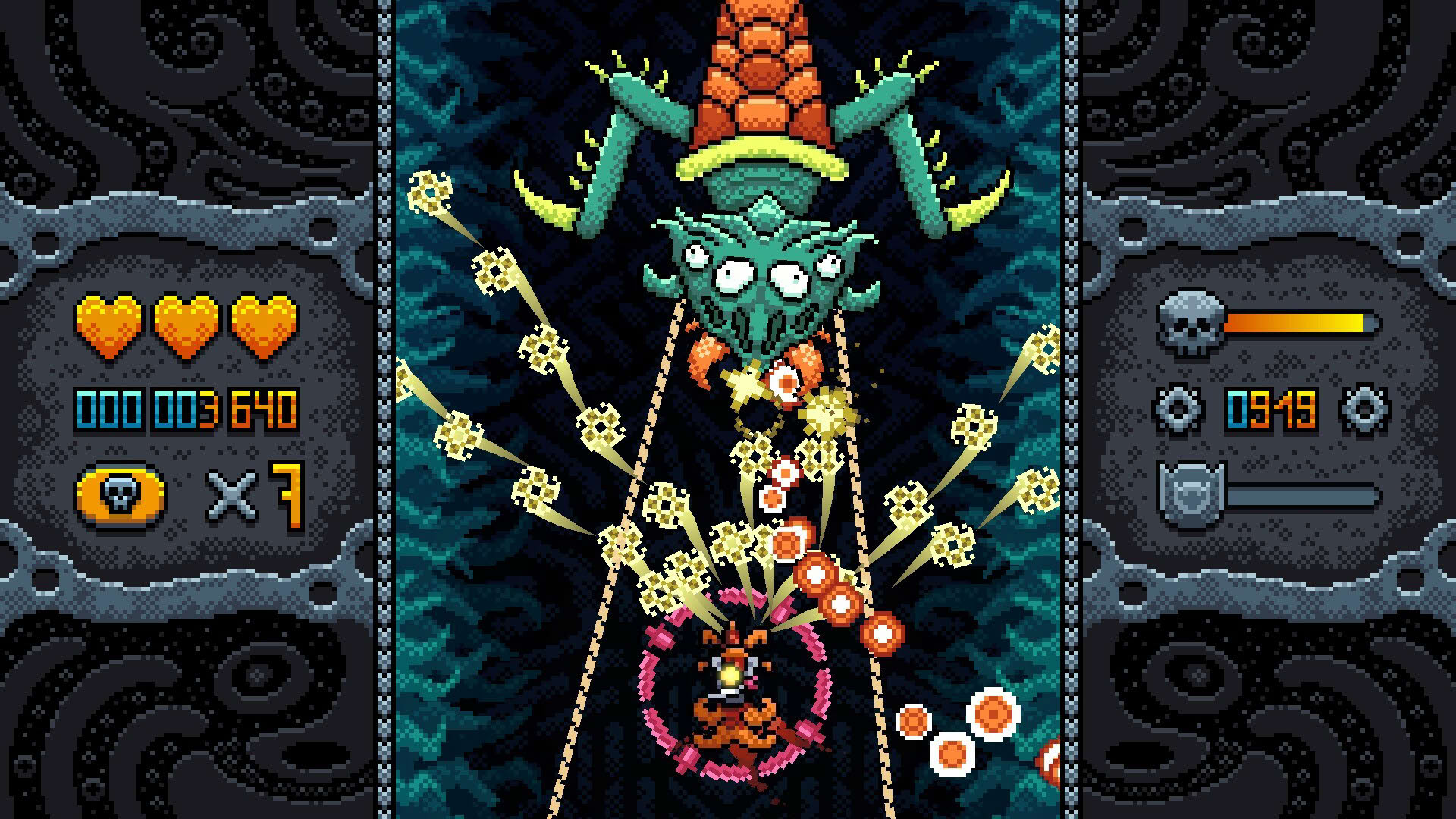 Screenshot for Tiny Pixels Vol. 1: Ninpo Blast