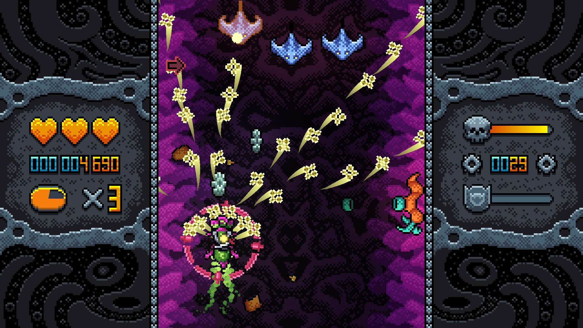 Screenshot for Tiny Pixels Vol. 1: Ninpo Blast